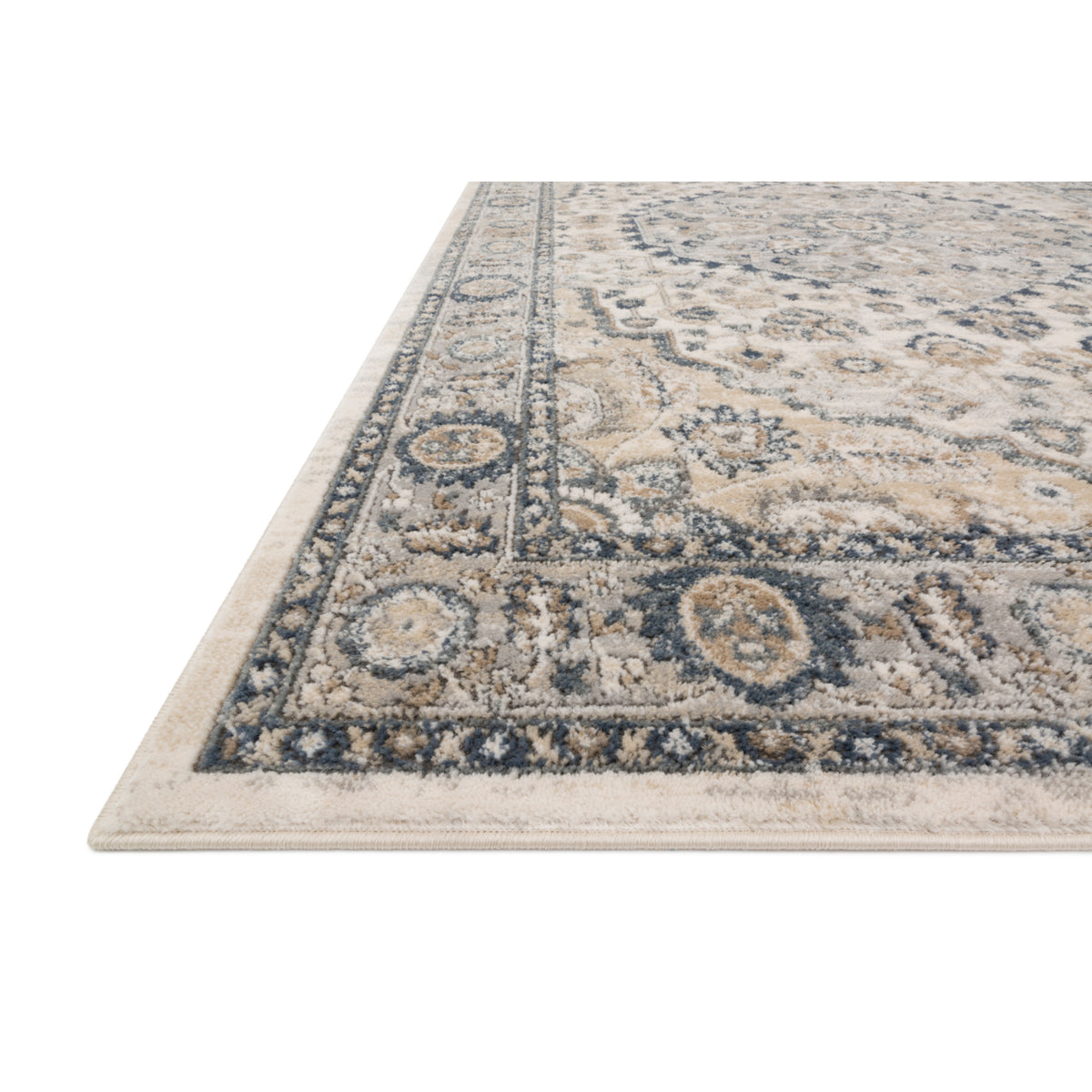 Loloi Teagan Natural/Light Grey Rug by Loloi
