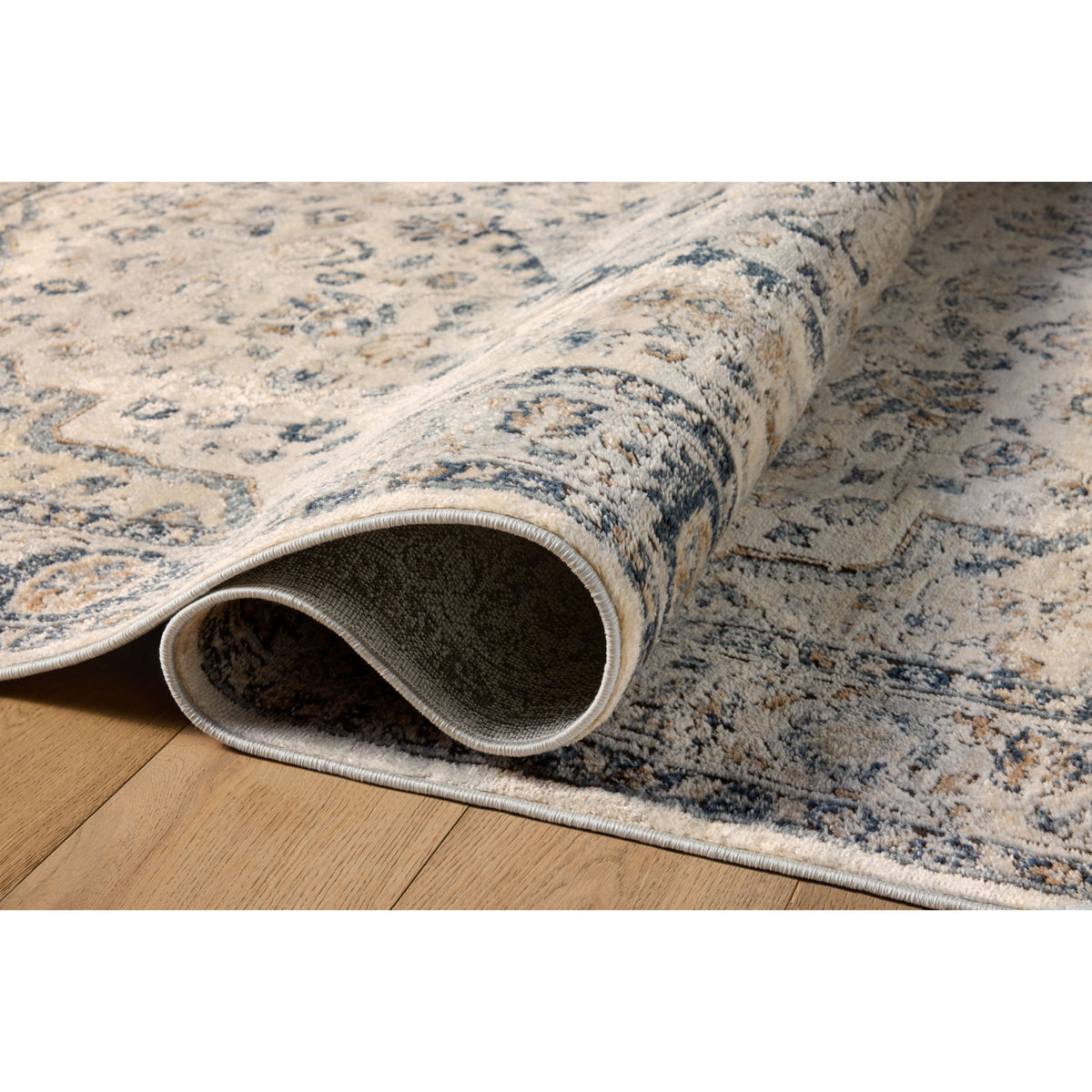 Loloi Teagan Natural/Light Grey Rug by Loloi