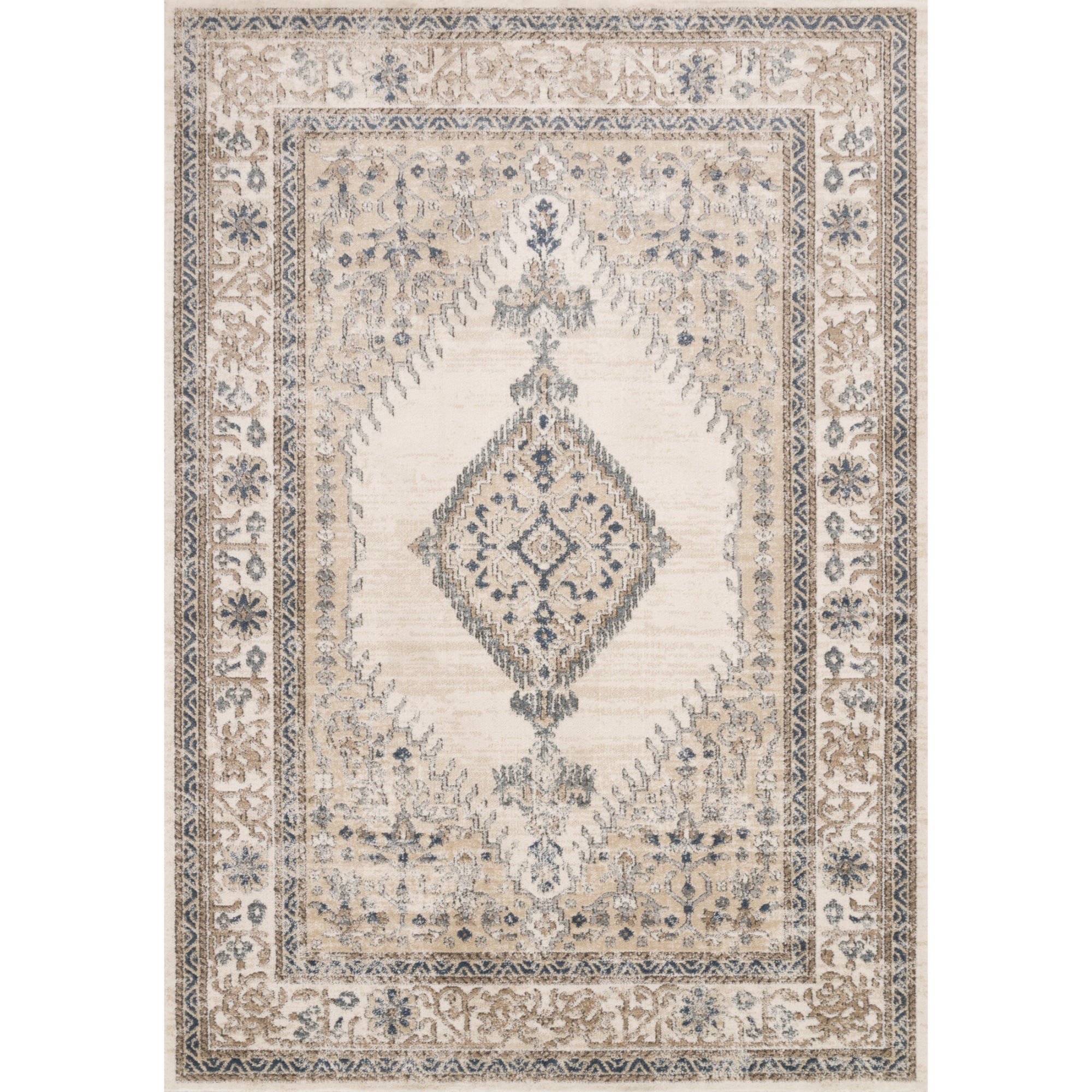 Loloi Teagan Oatmeal/Ivory Rug