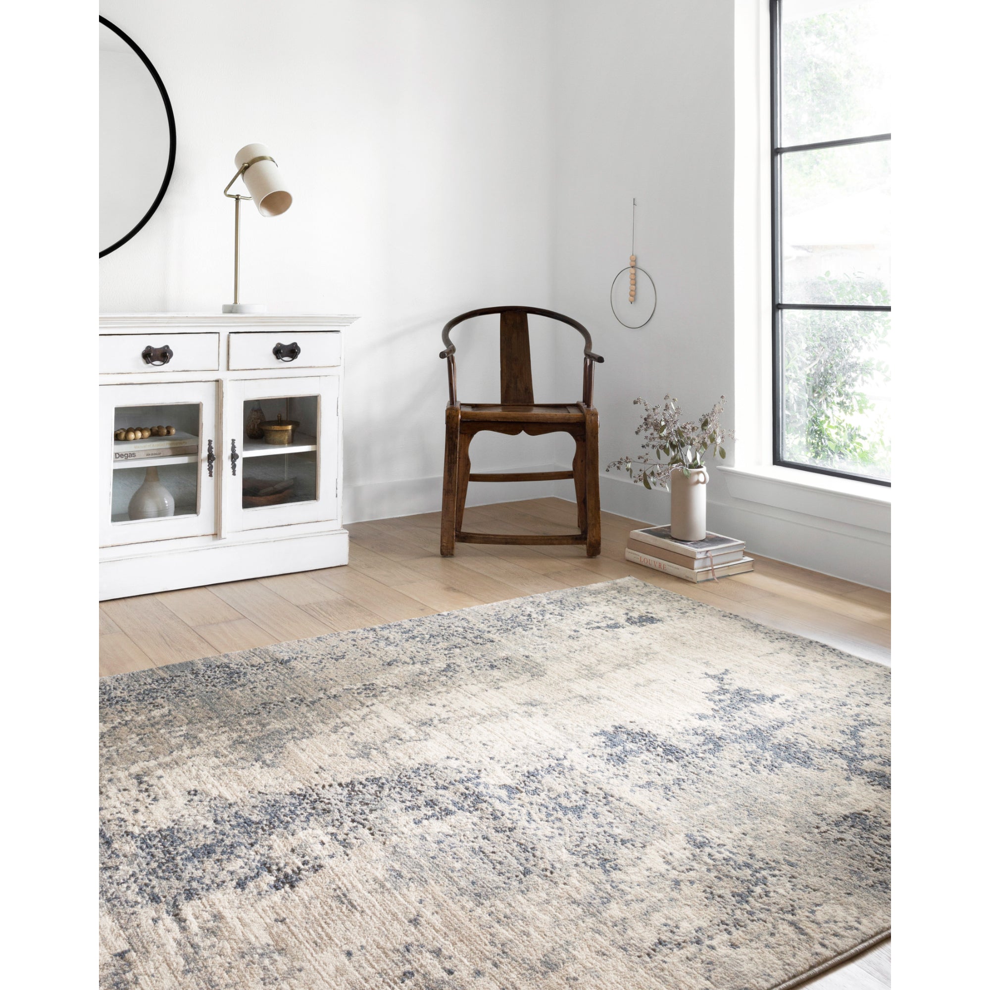 Loloi Teagan Natural/Denim Rug