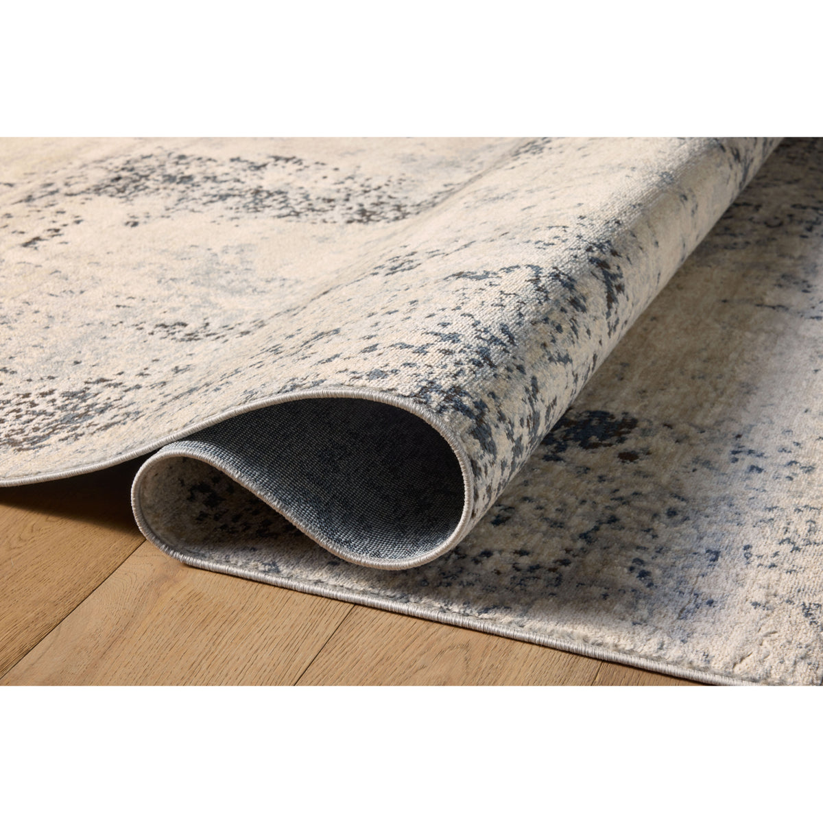 Loloi Teagan Natural/Denim Rug by Loloi
