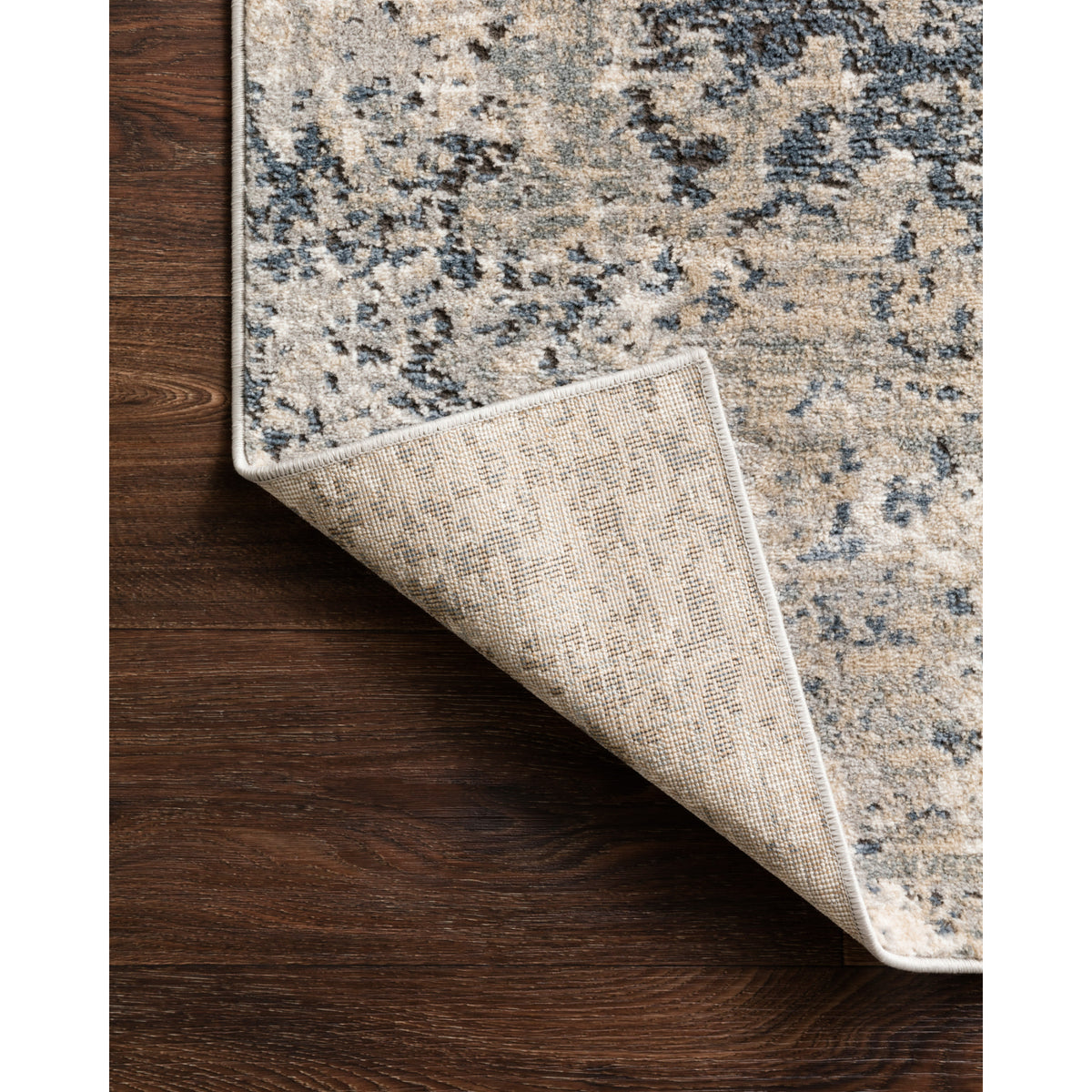 Loloi Teagan Natural/Denim Rug by Loloi
