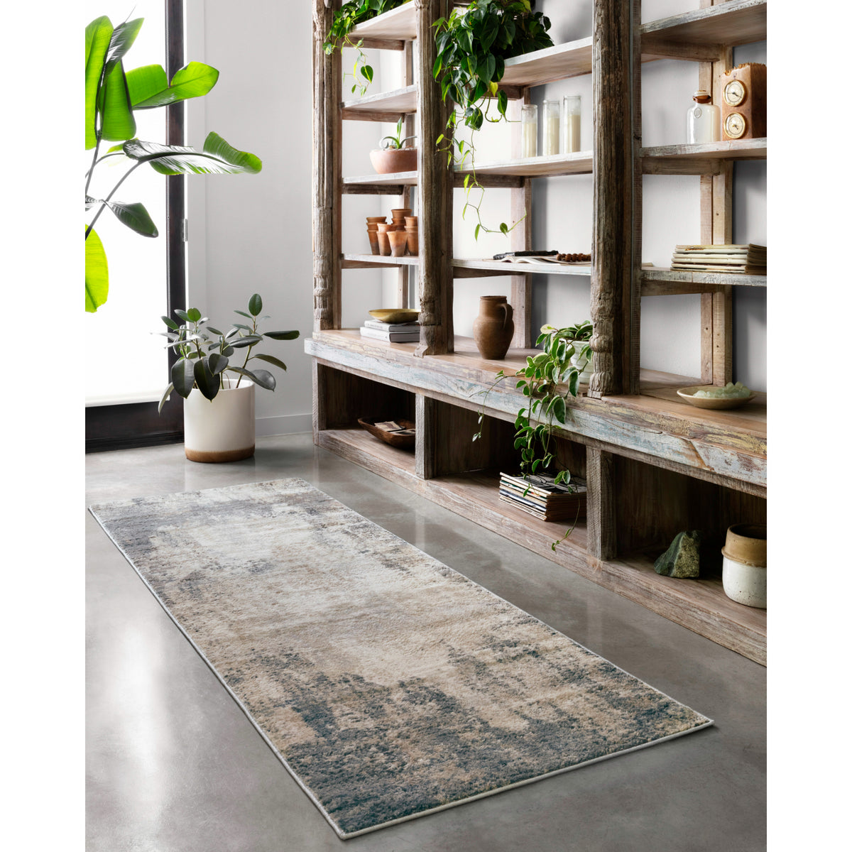 Loloi Teagan Ivory/Mist Rug by Loloi