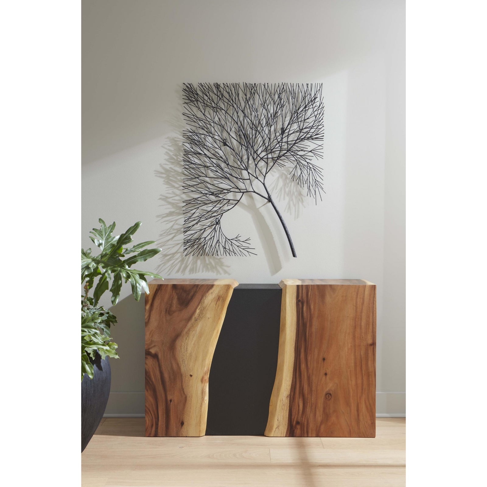 Wire Tree Rectangular Wall Art