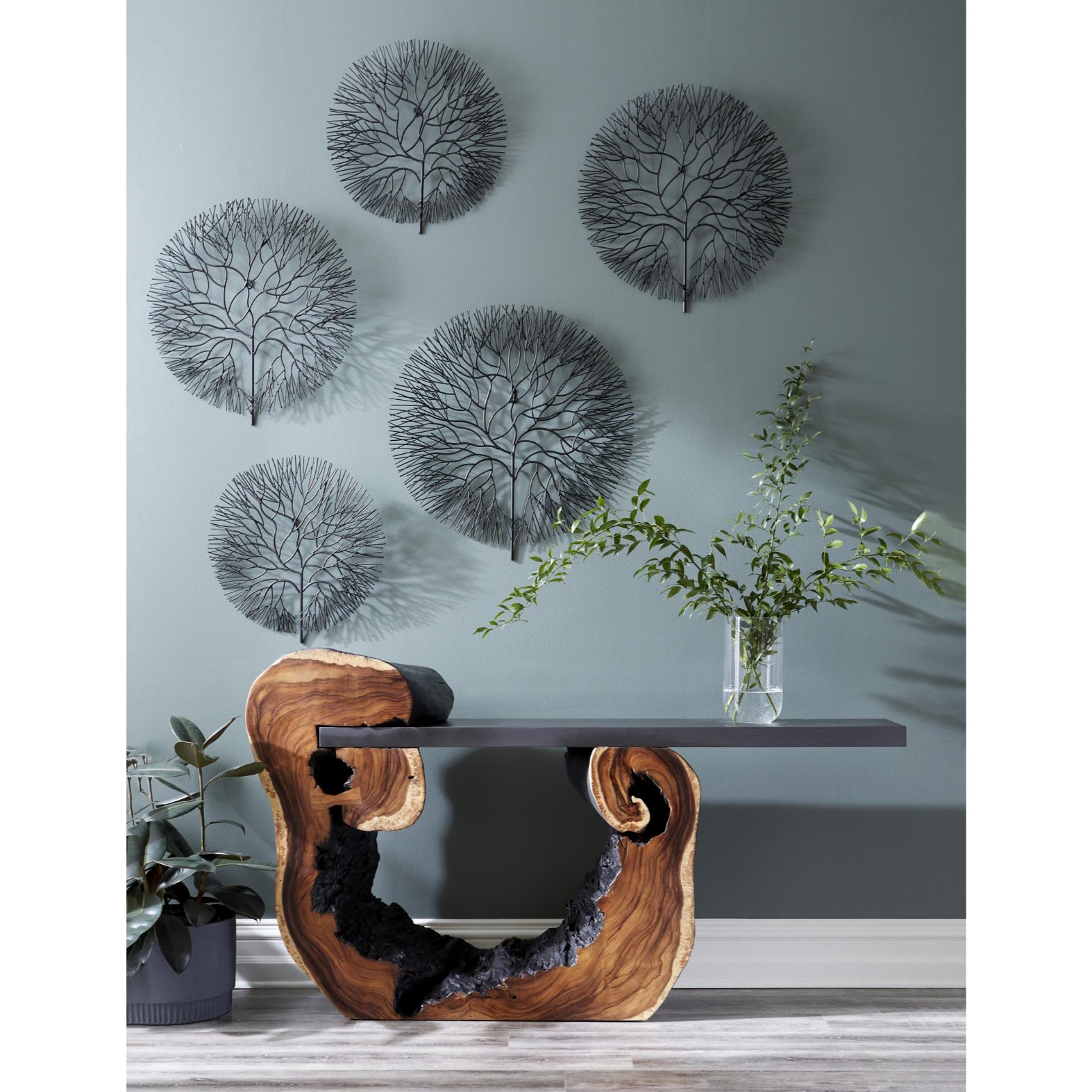Wire Tree Wall Art - Circle