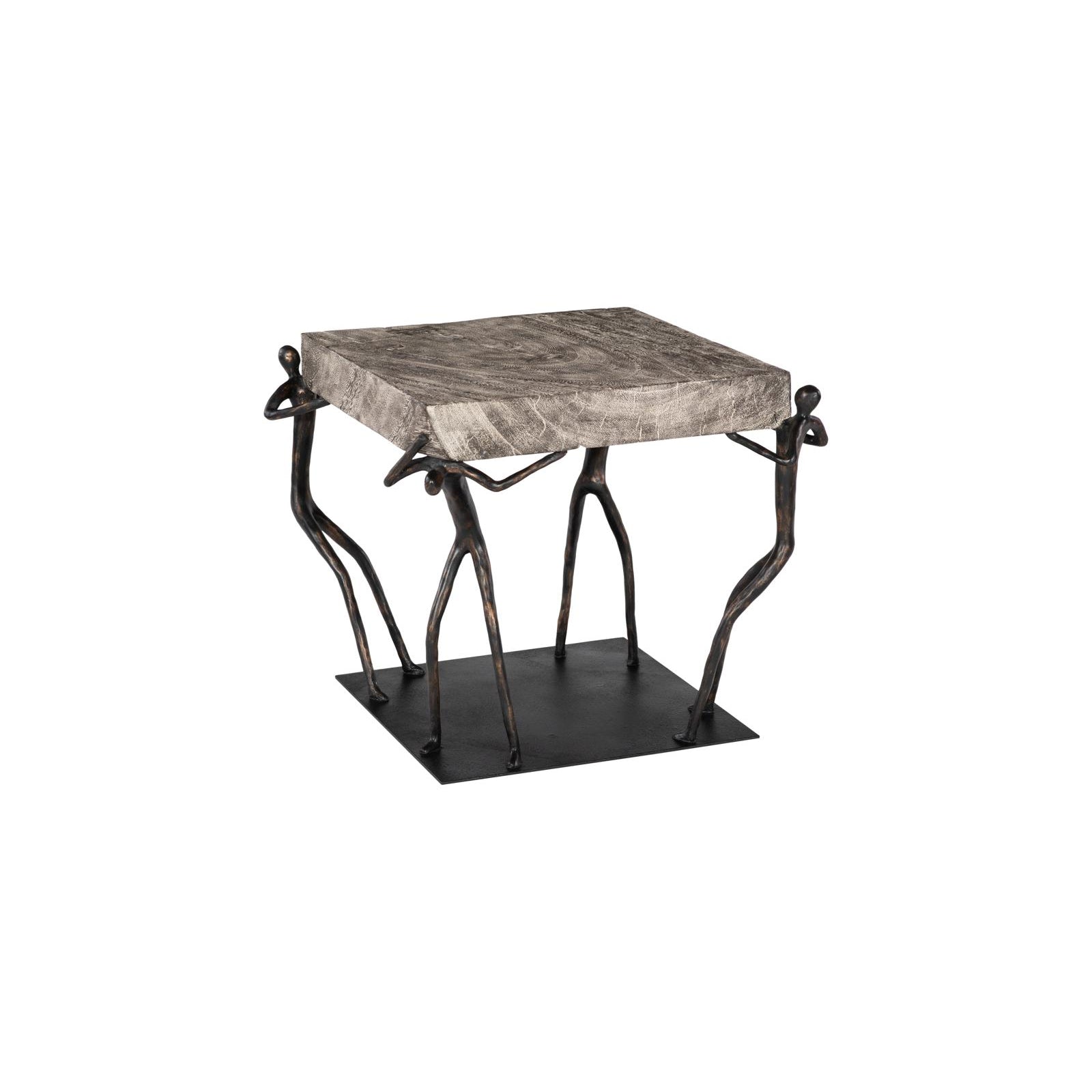 Atlas 24" Side Table - Gray