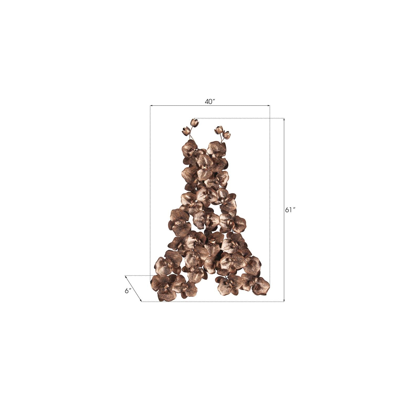 Orchid Dress Wall Art
