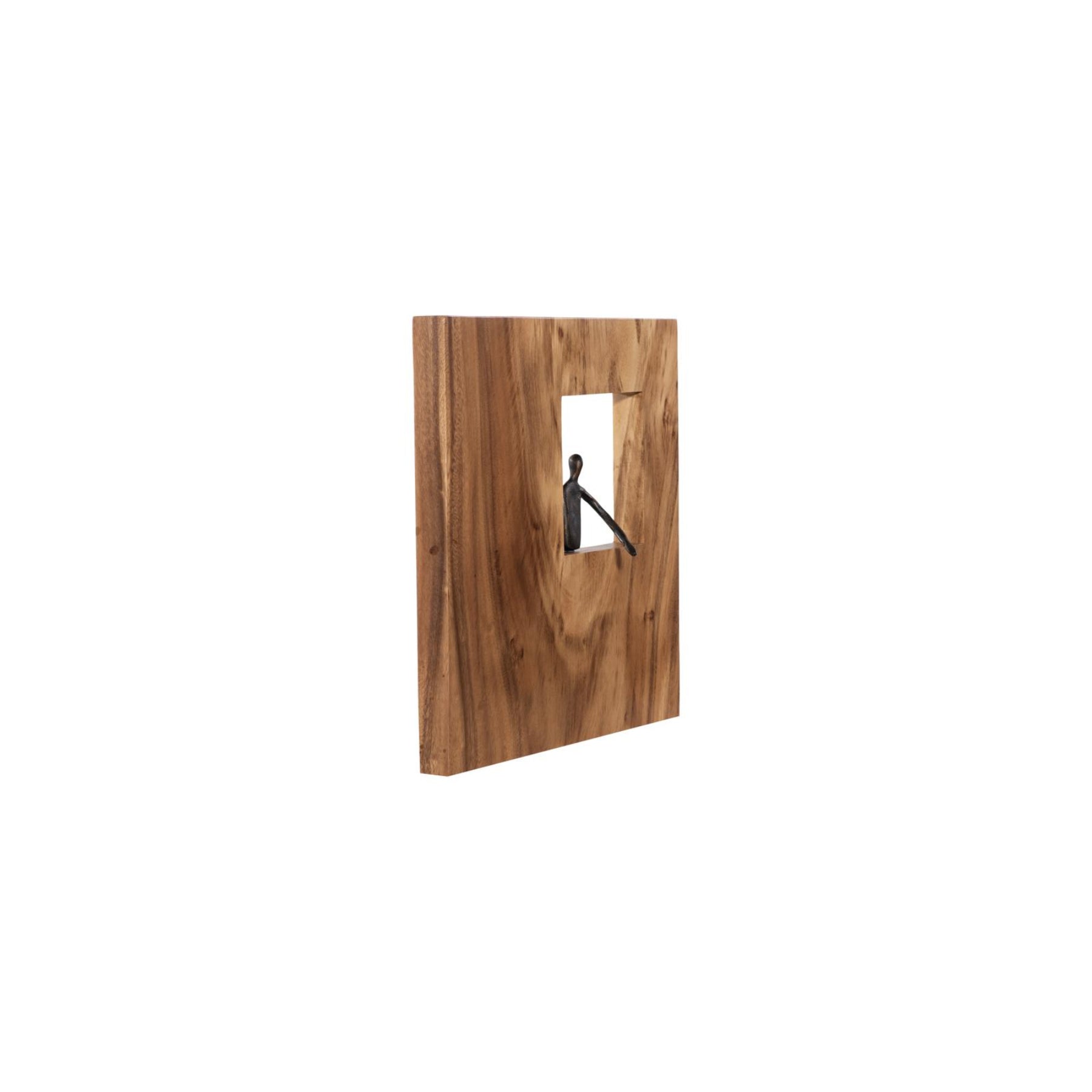 Atlas Posing Figure Square Wall Decor