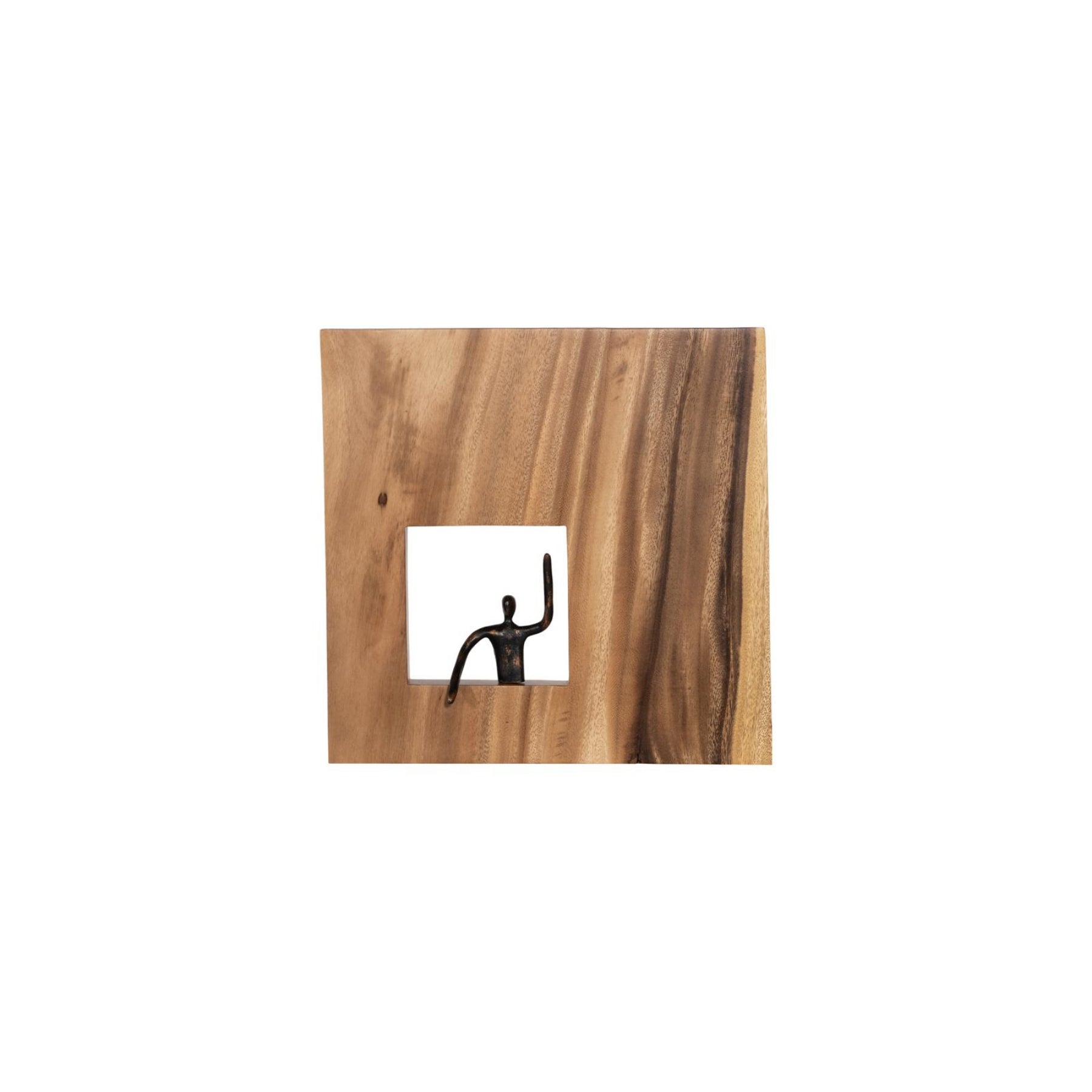 Atlas Leaning Figure Square Wall Decor