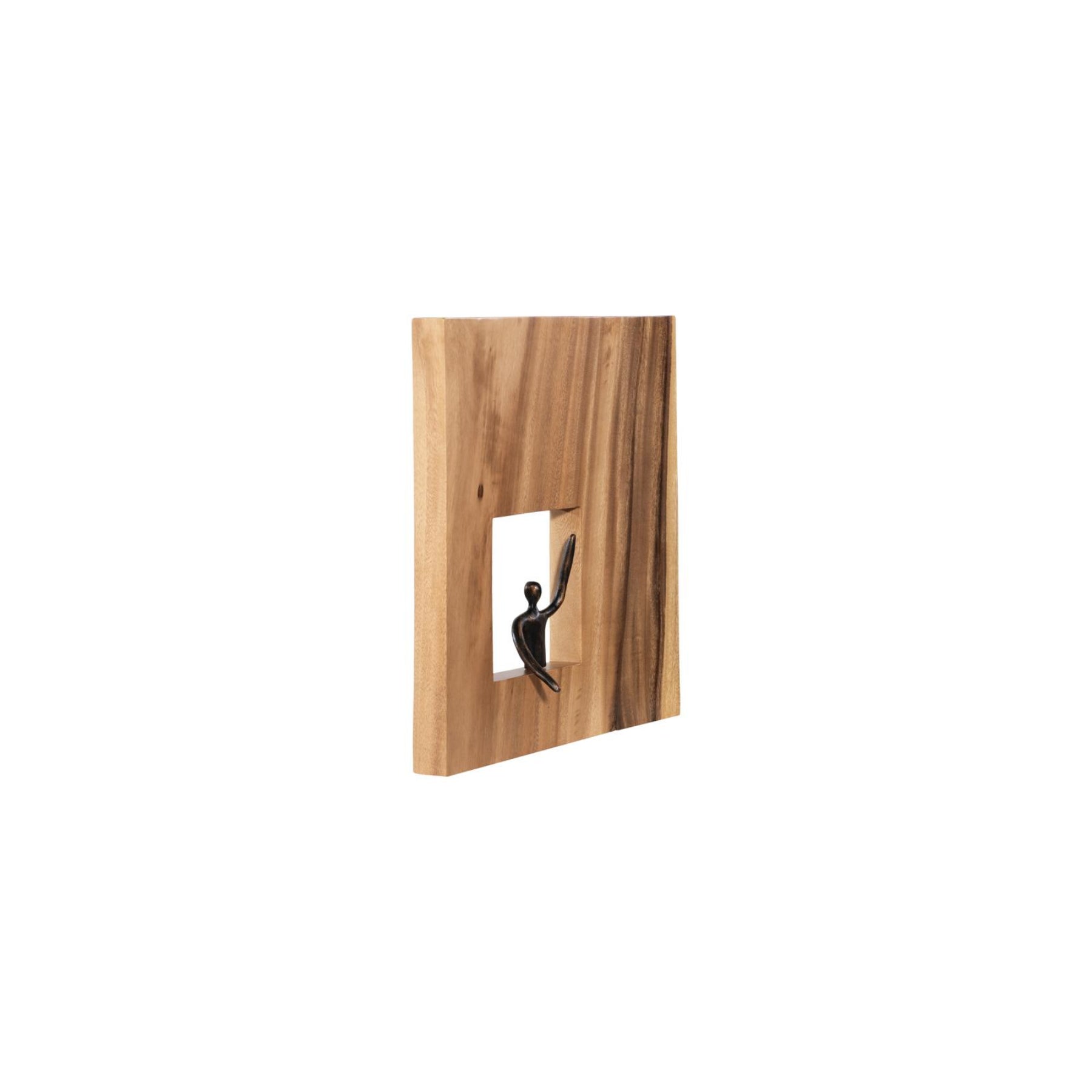 Atlas Leaning Figure Square Wall Decor