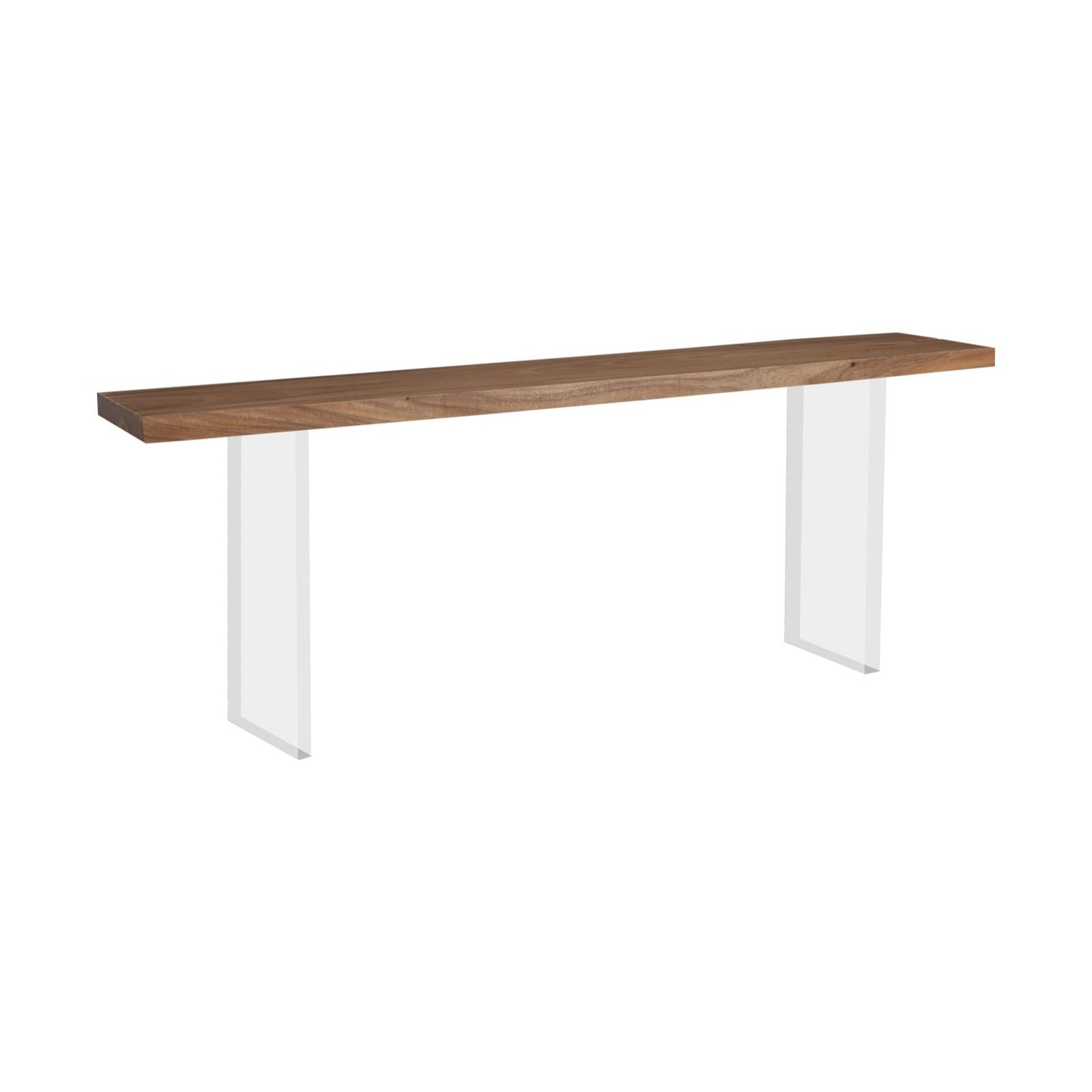 Floating Console Table - Brown