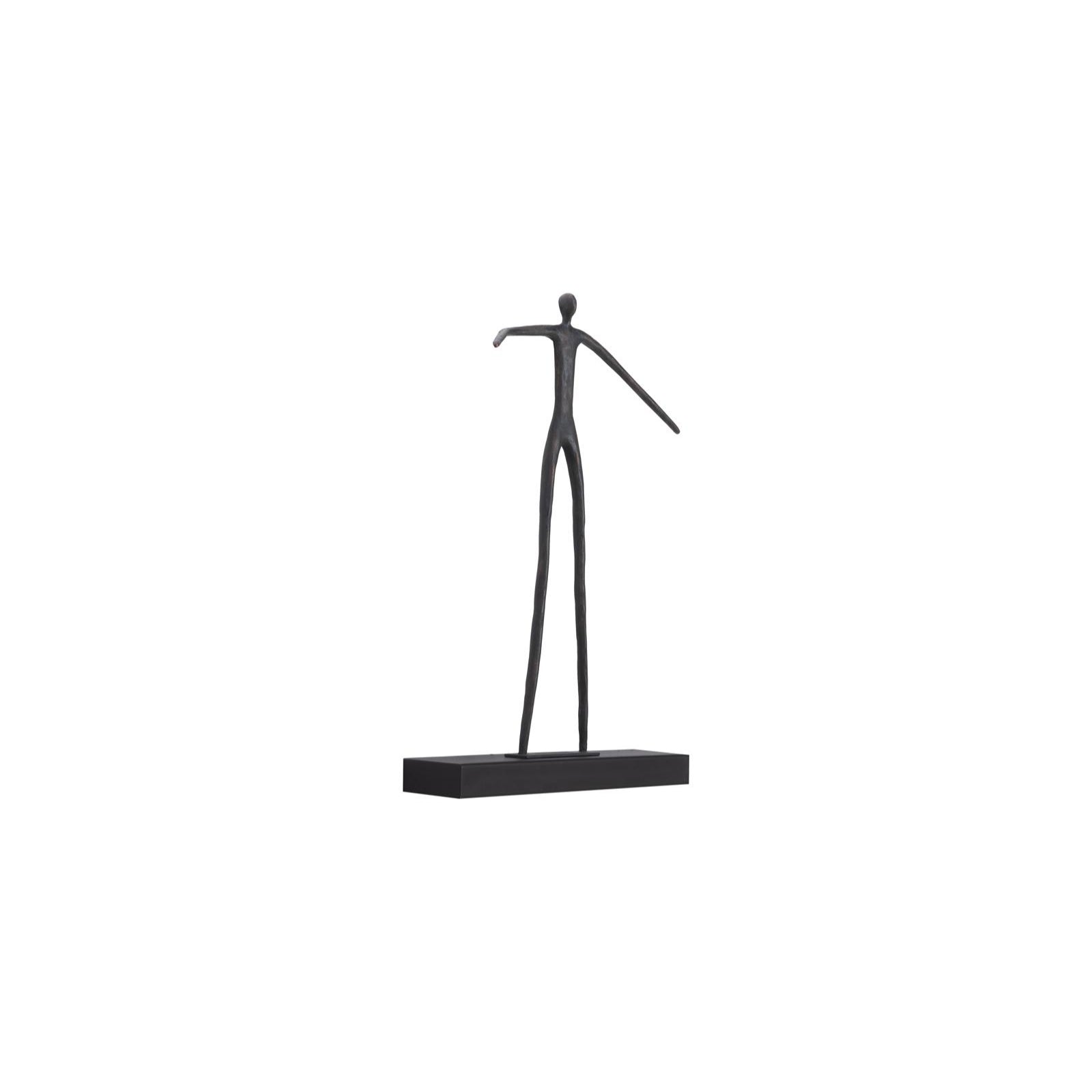 Moveable Standing Man on Short Shelf