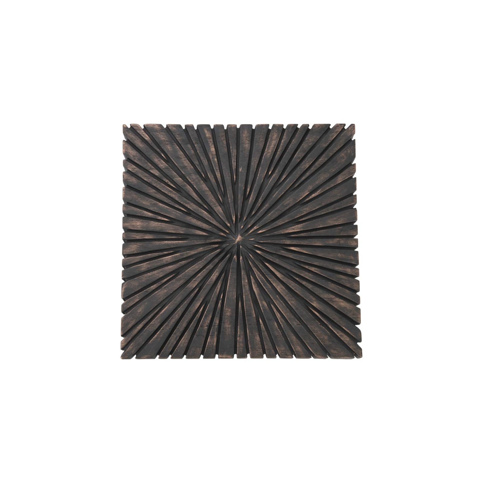 Chainsaw Side Table - Burnt Black