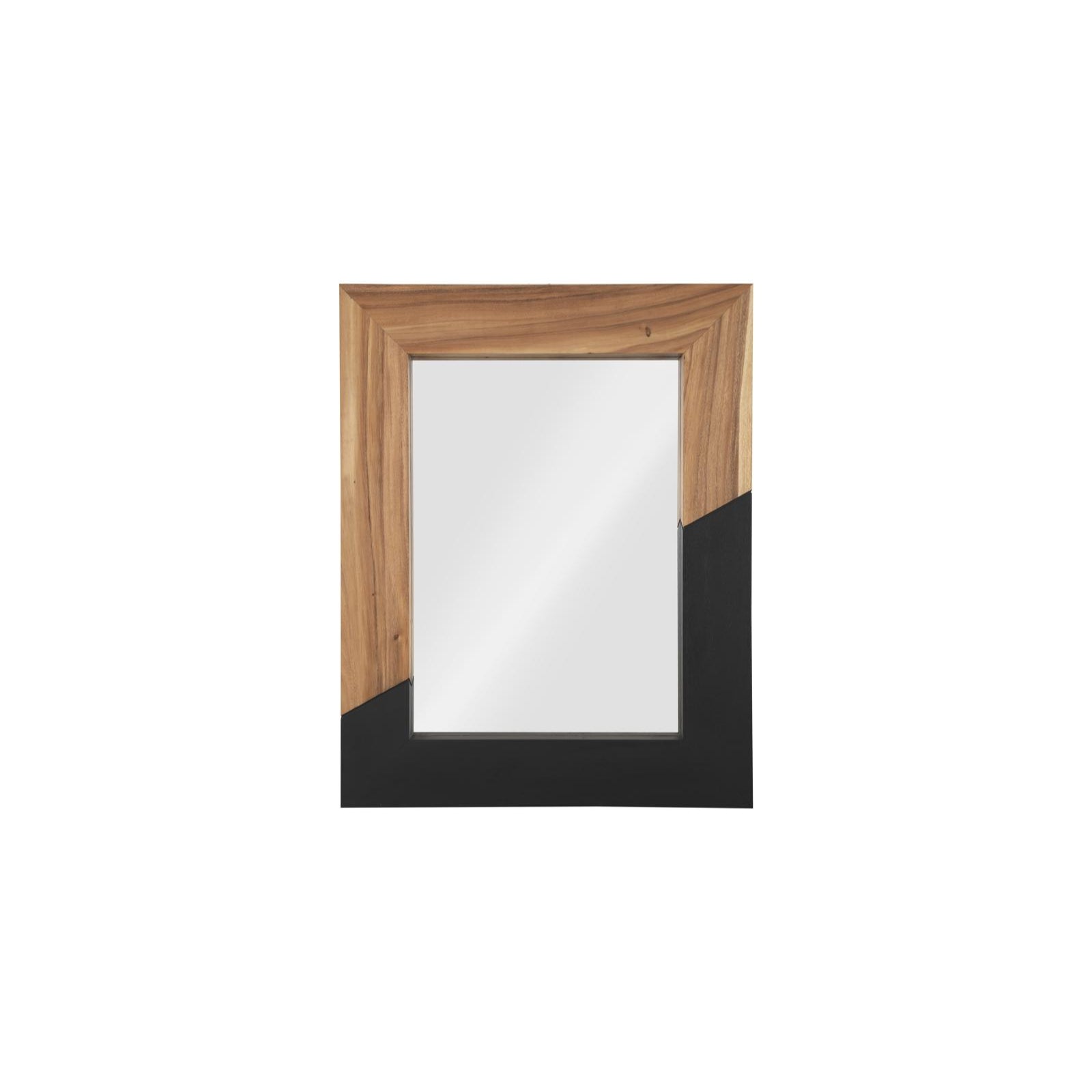 Geometry Wood Mirror - Natural