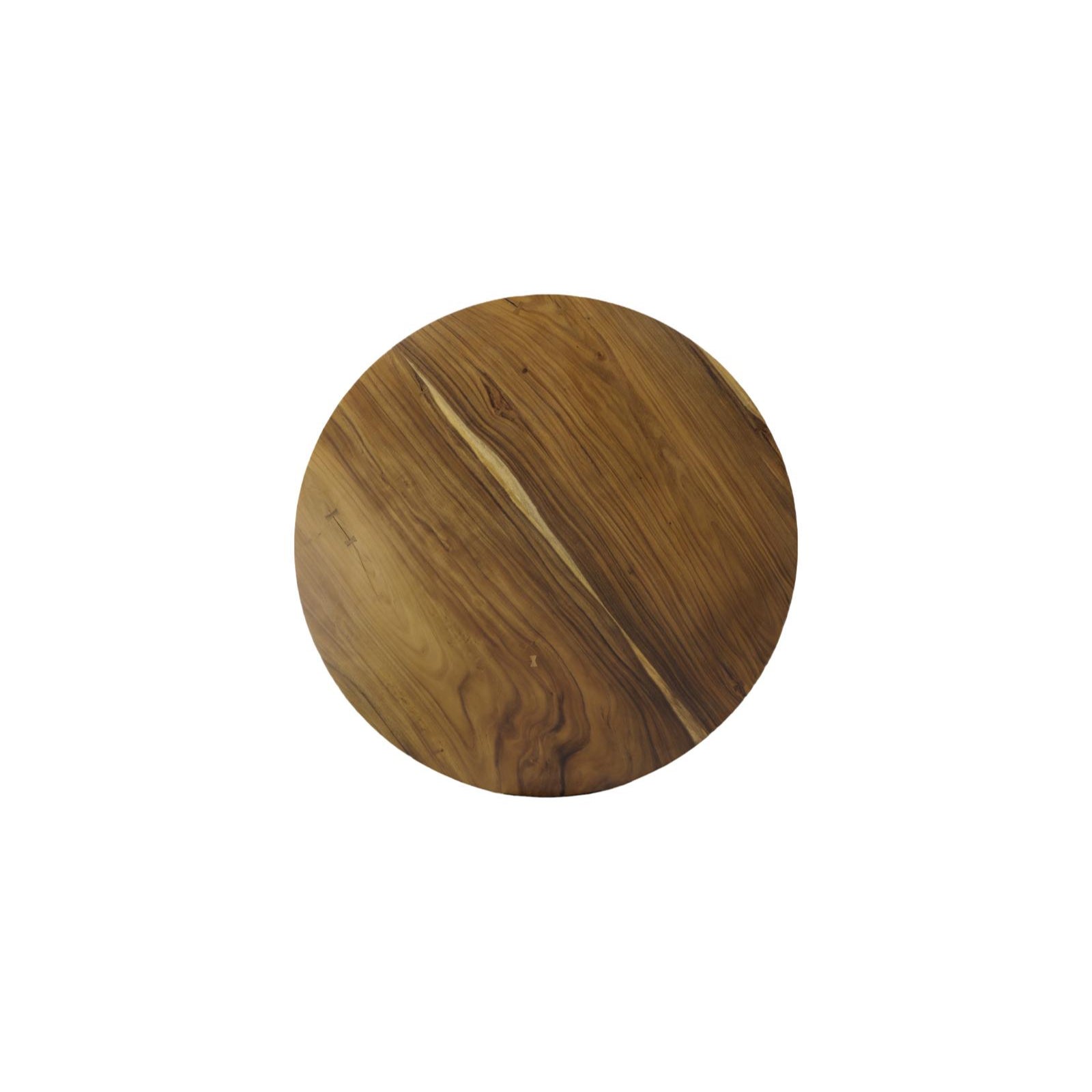 Chuleta Round Dining Table on Stainless Steel Base