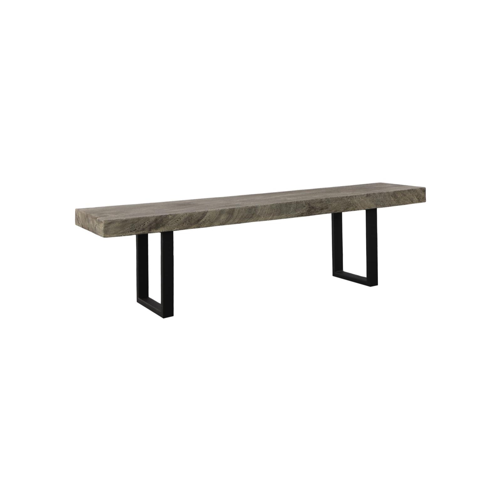Origins Straight Edge Bench - Gray