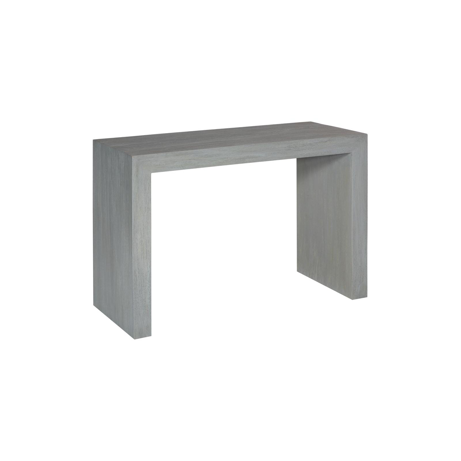 Waterfall Console Table - Weathered Gray