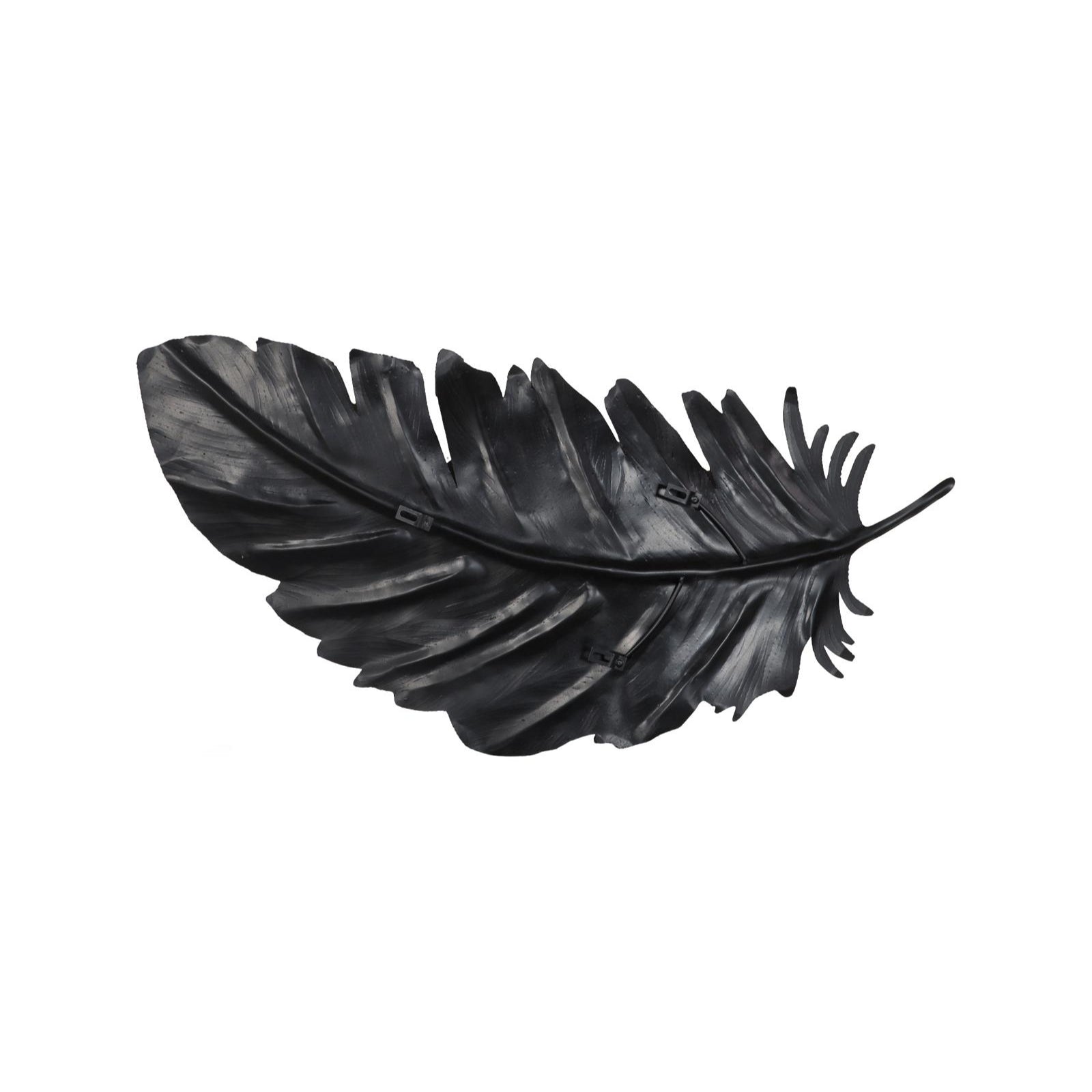 Feather Wall Decor - Black