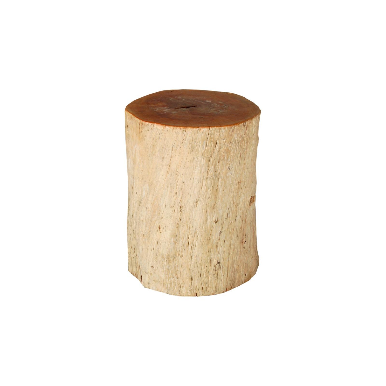 Round Wood Stool
