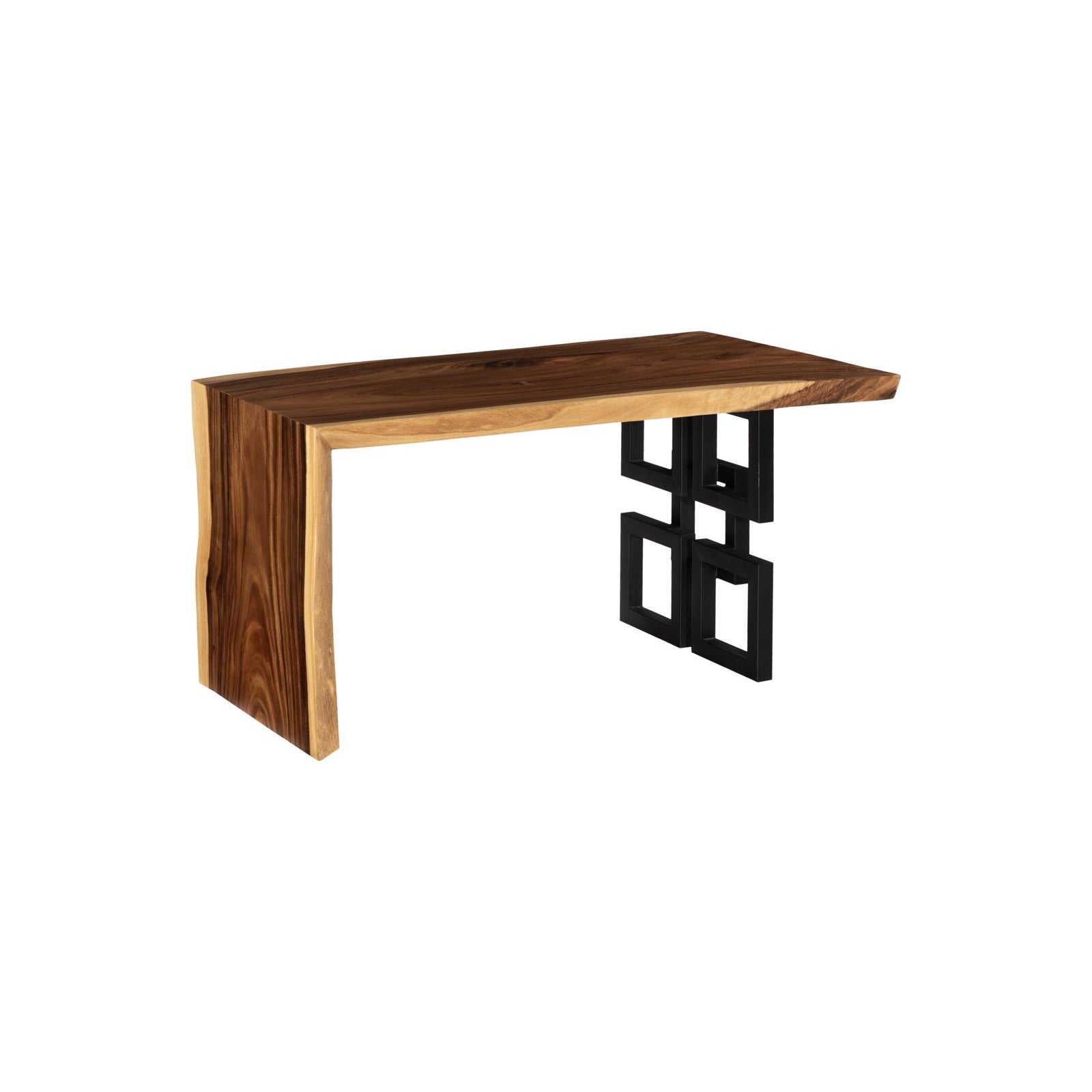Waterfall Desk with Overlap Leg