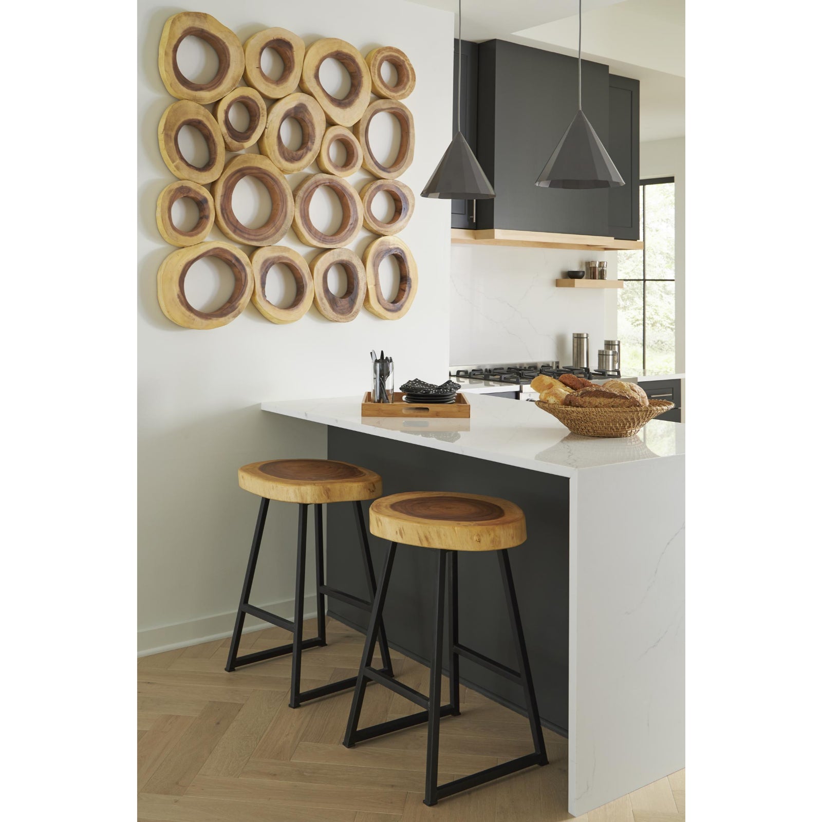 Chuleta Rings Square Wall Art