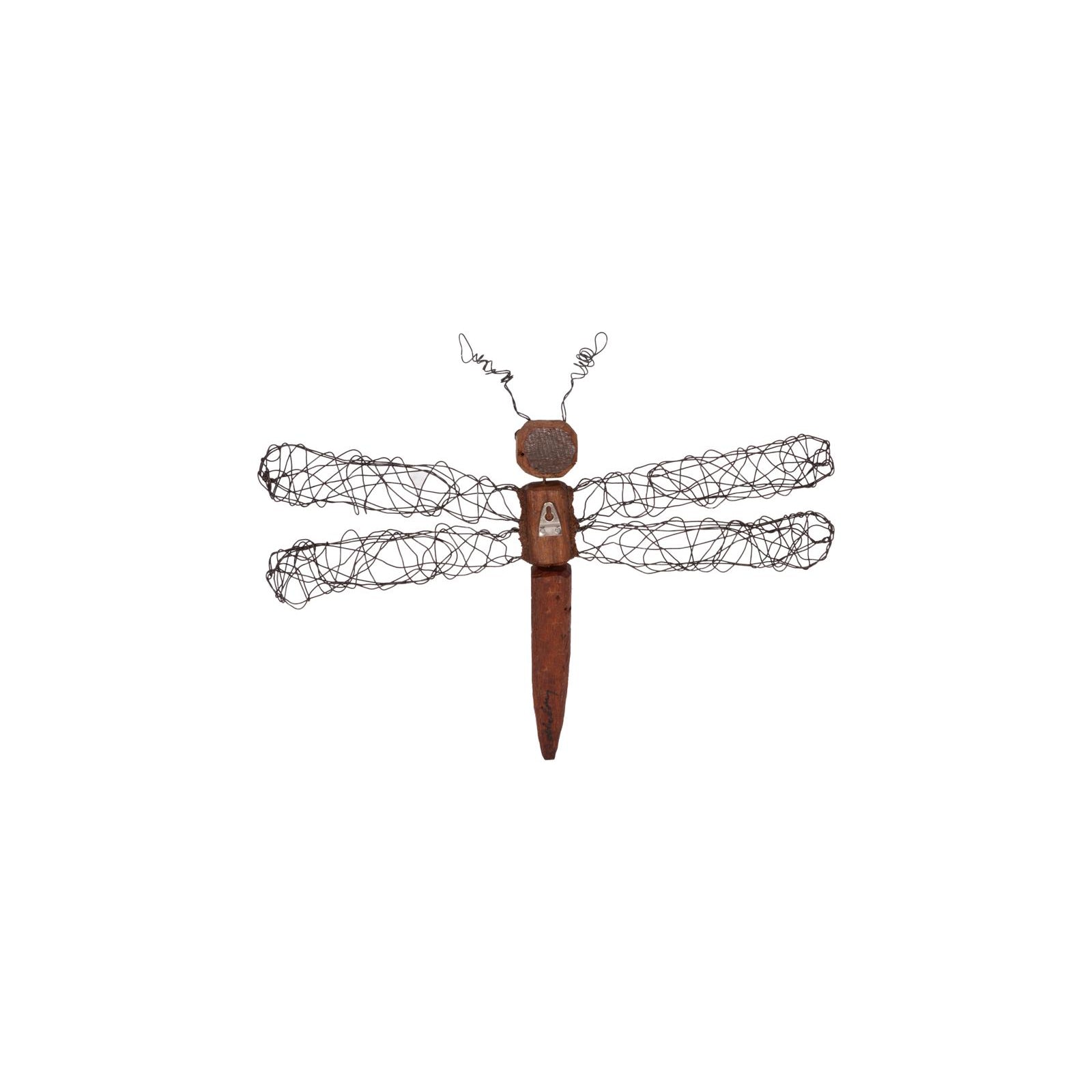 Wire Wing Dragonfly Wall Art
