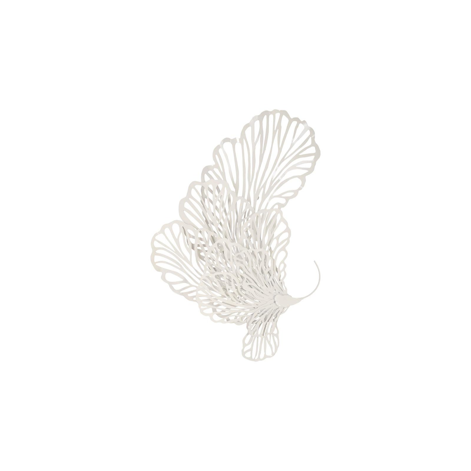 Butterfly Wall Art - White