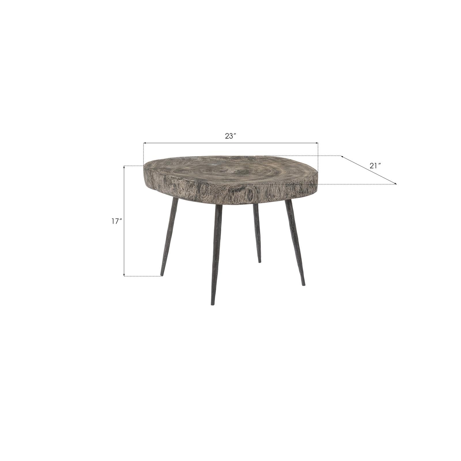 Crosscut Coffee Table