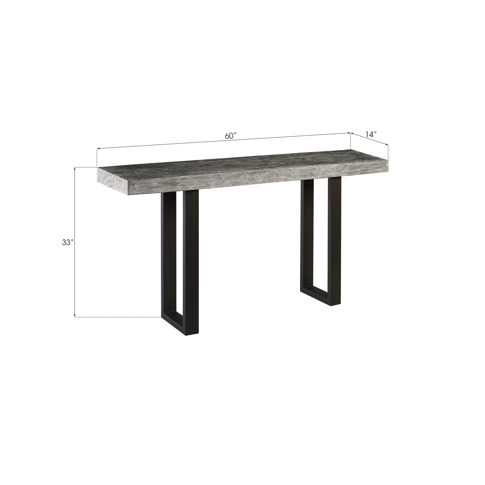 Origins Straight Edge Console Table