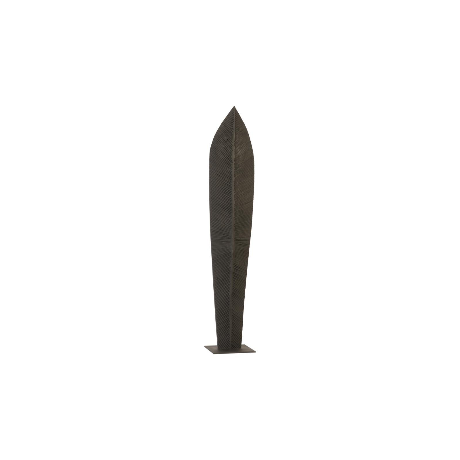 Carved Leaf on Stand - Extra Large