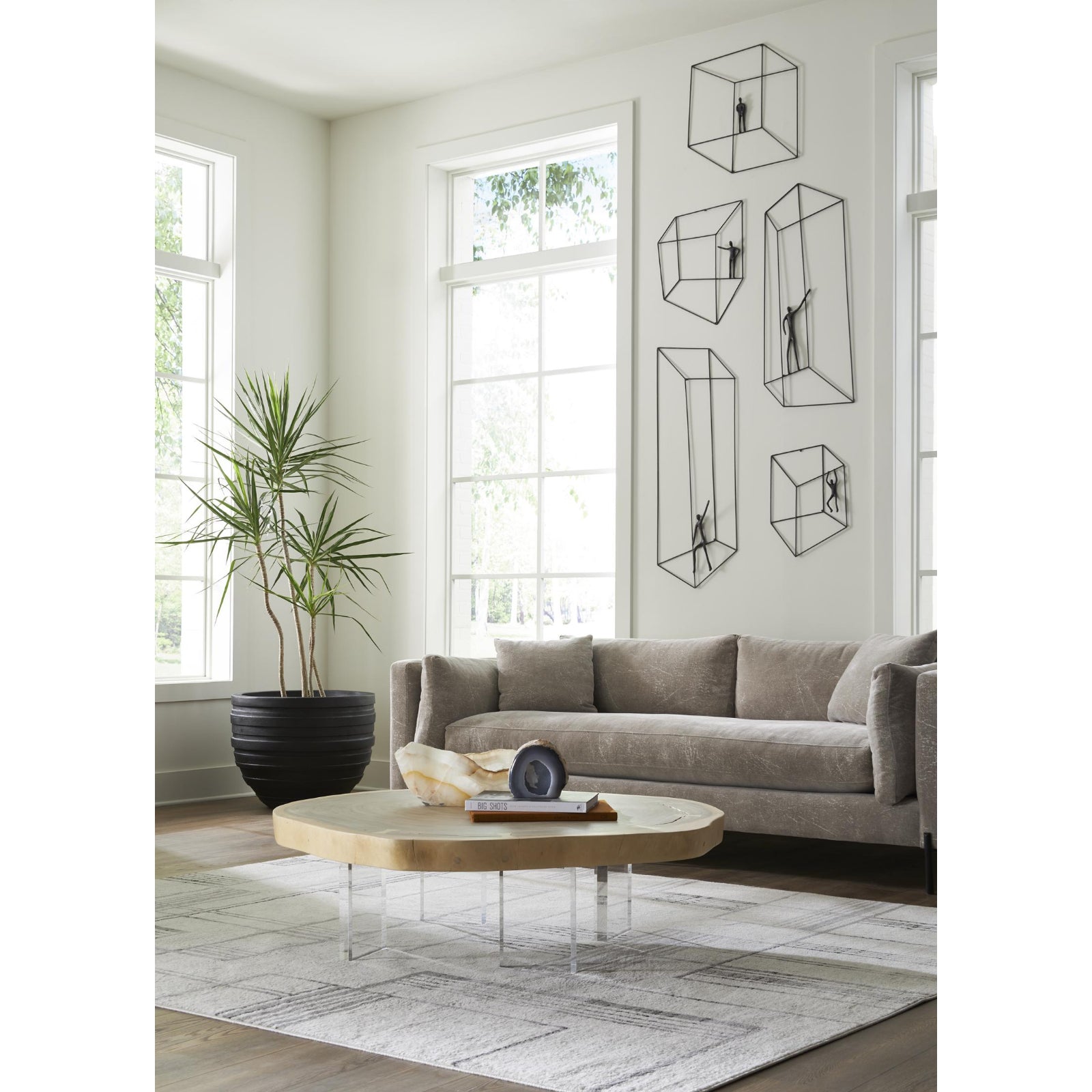 Perspective Front Waving Wall Art