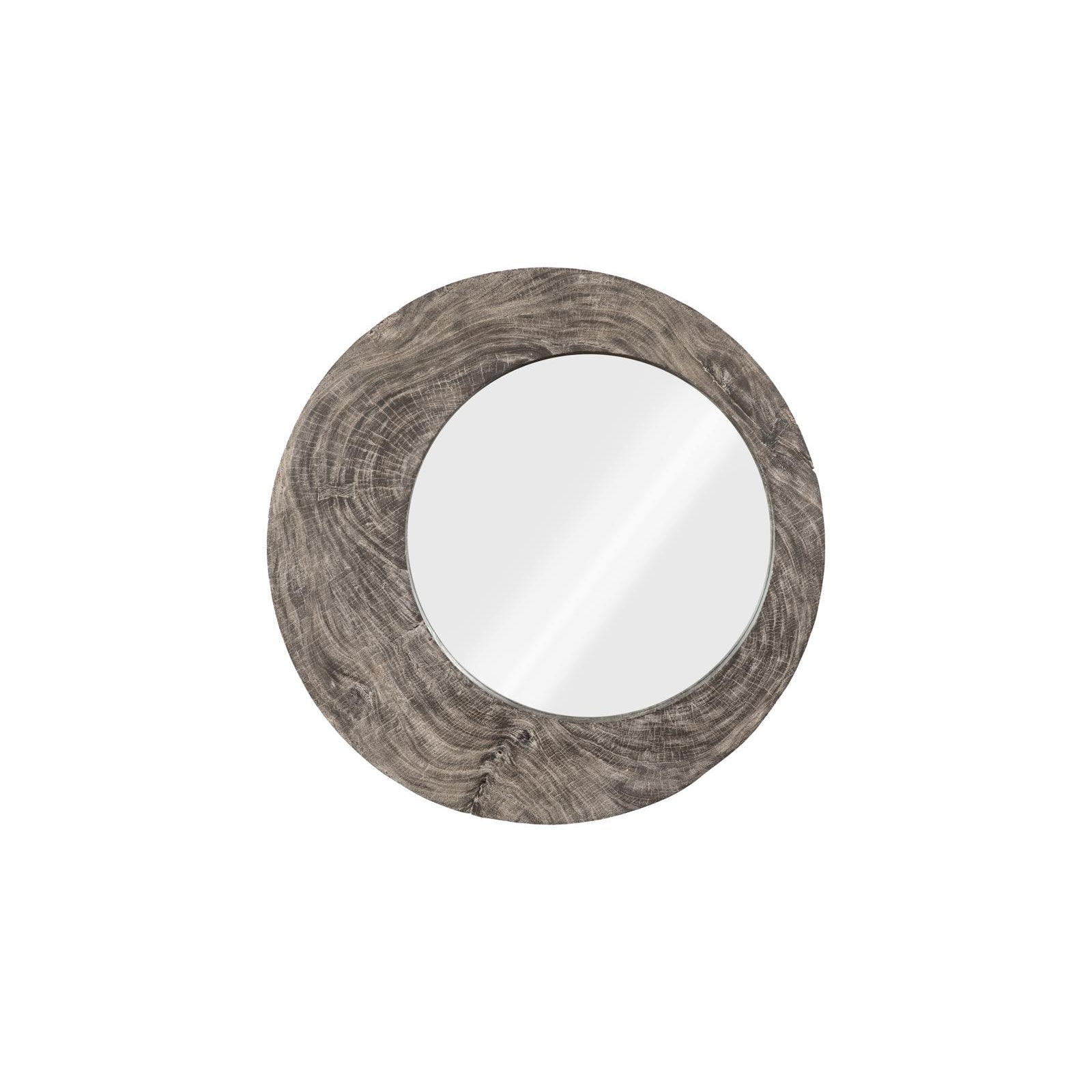 Freeform Mirror - Gray Stone