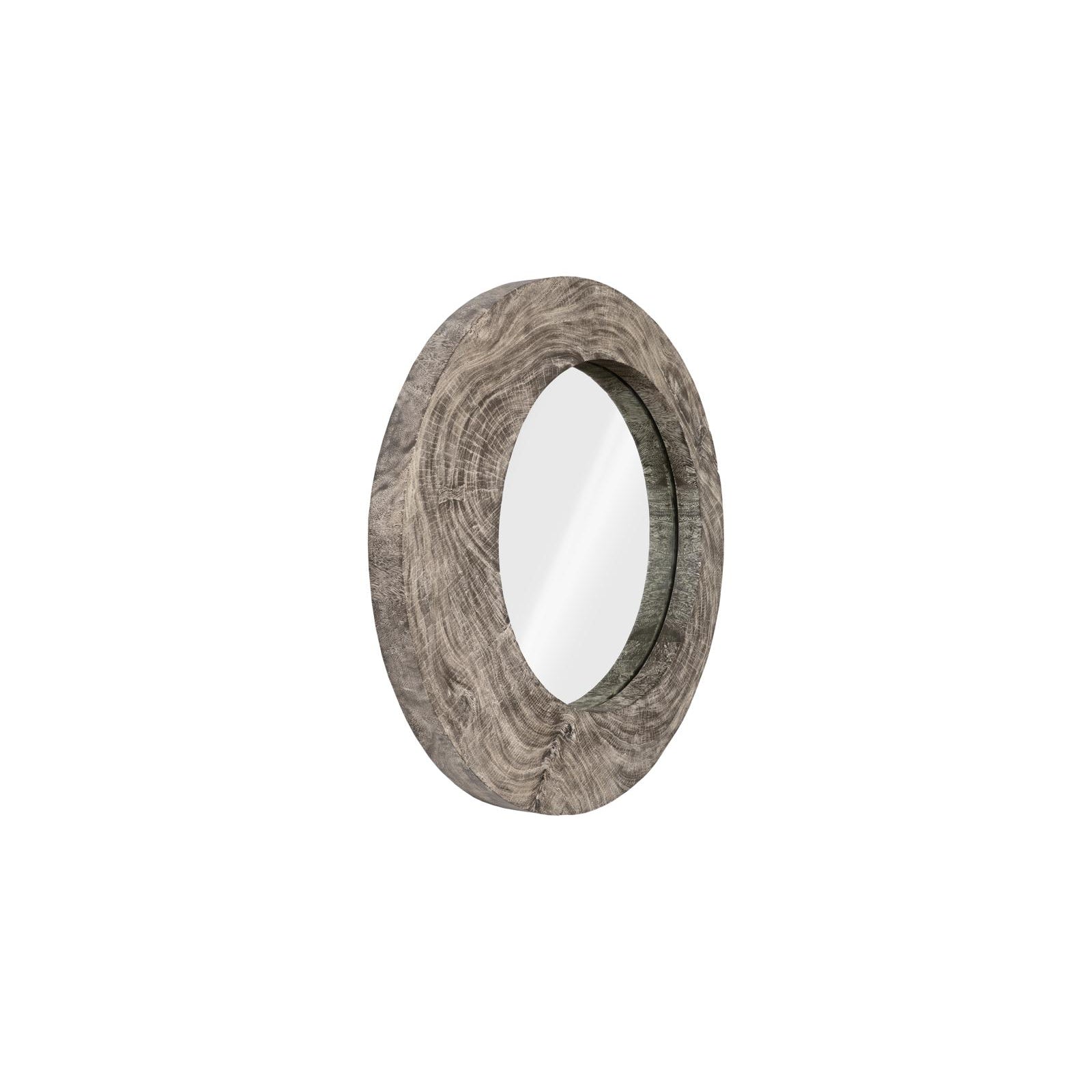Freeform Mirror - Gray Stone
