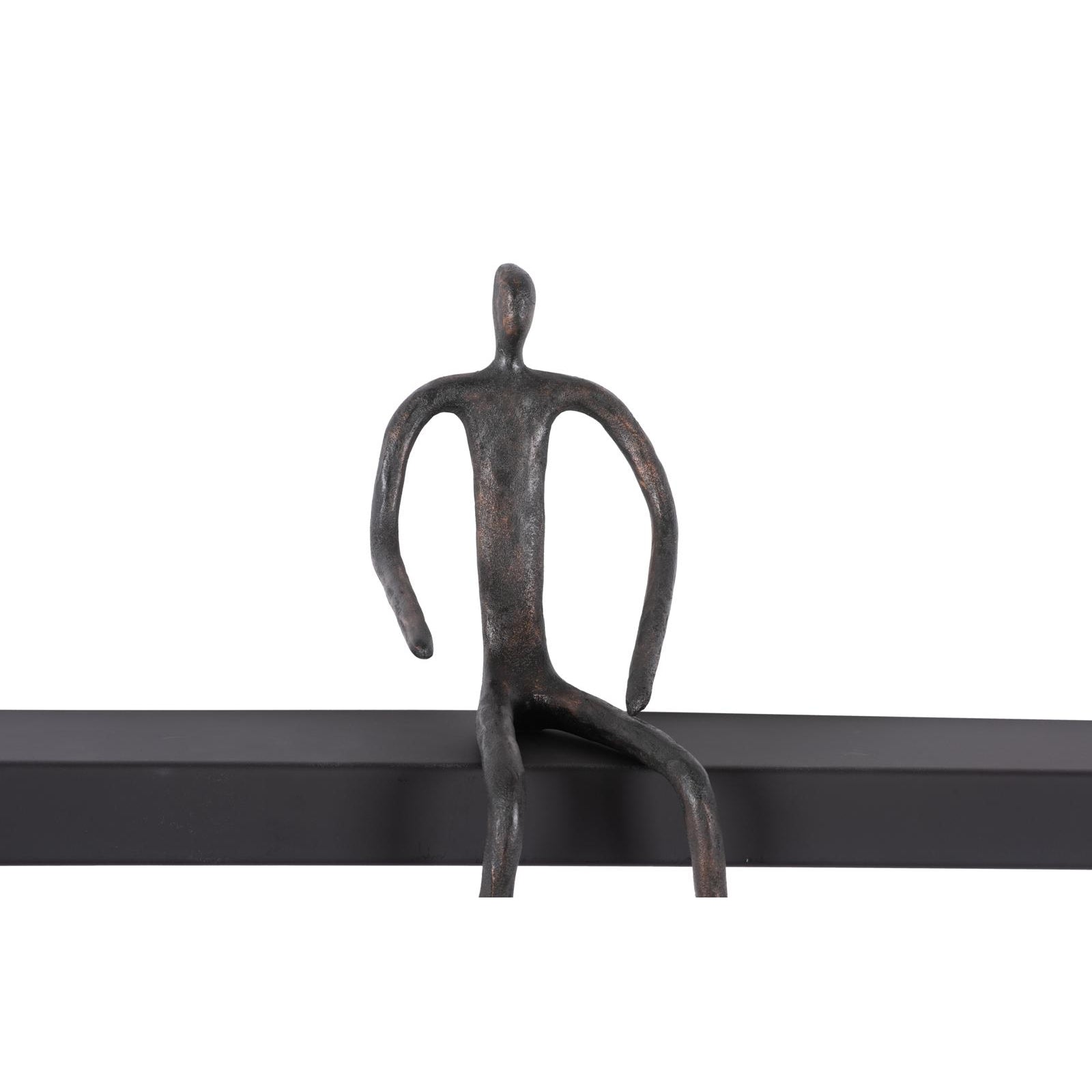 Moveable Sitting Man on Shelf - B
