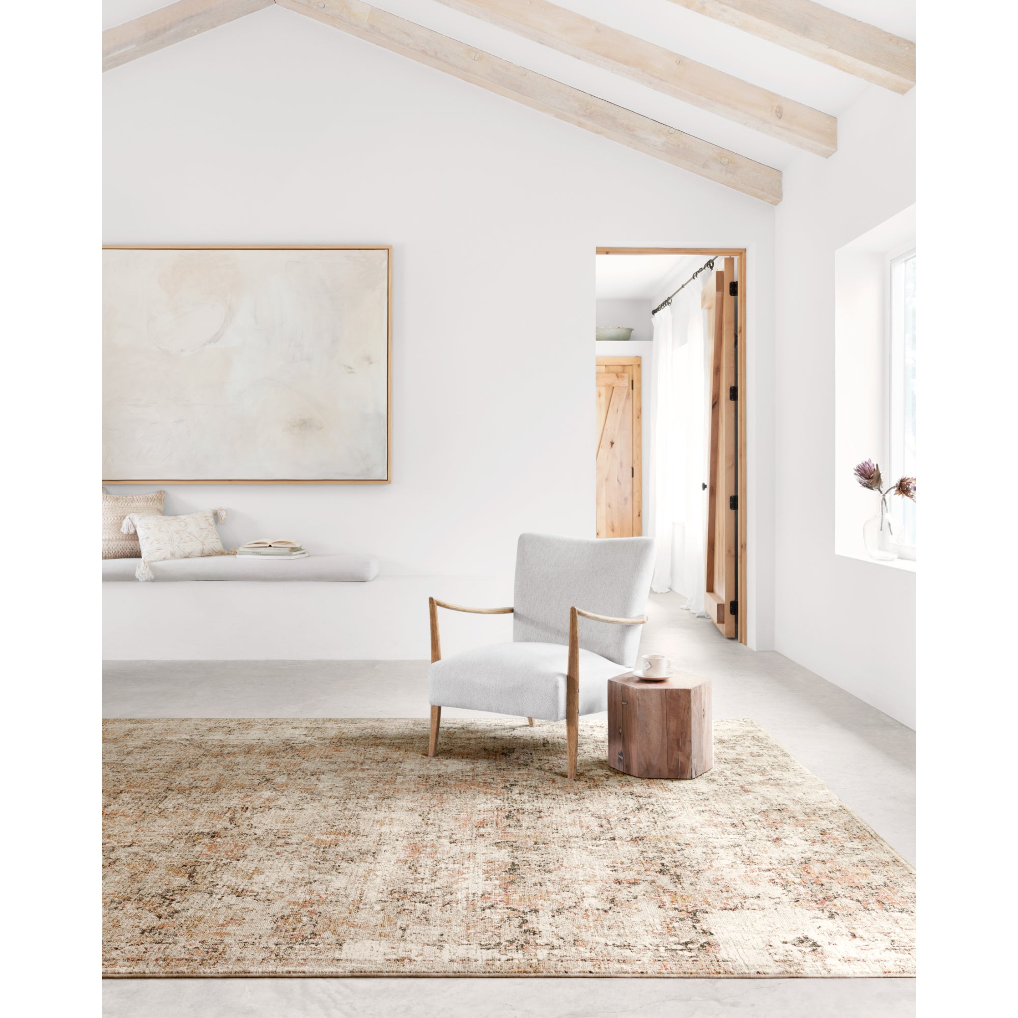 Loloi Theia Taupe/Gold Rug