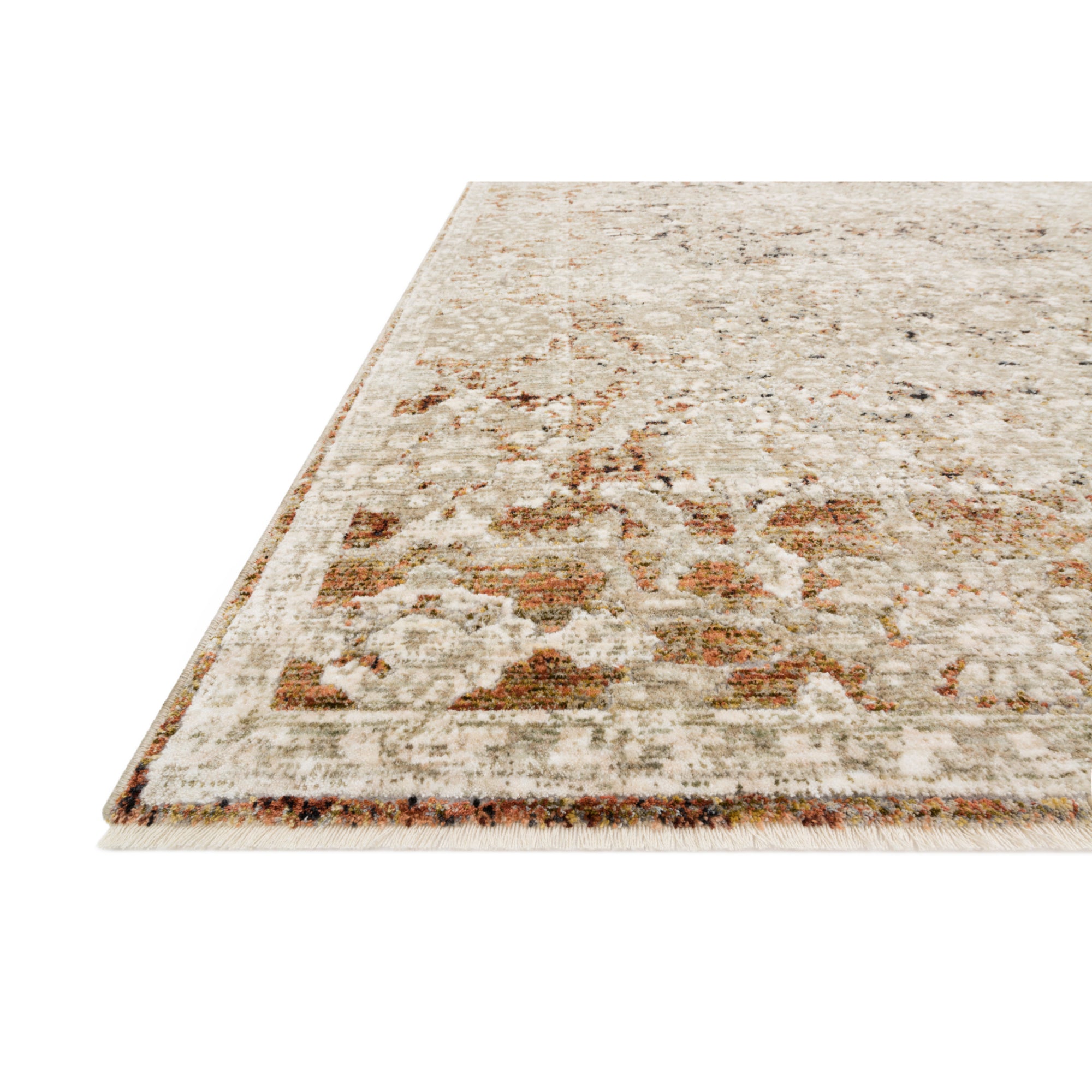 Loloi Theia Natural/Rust Rug