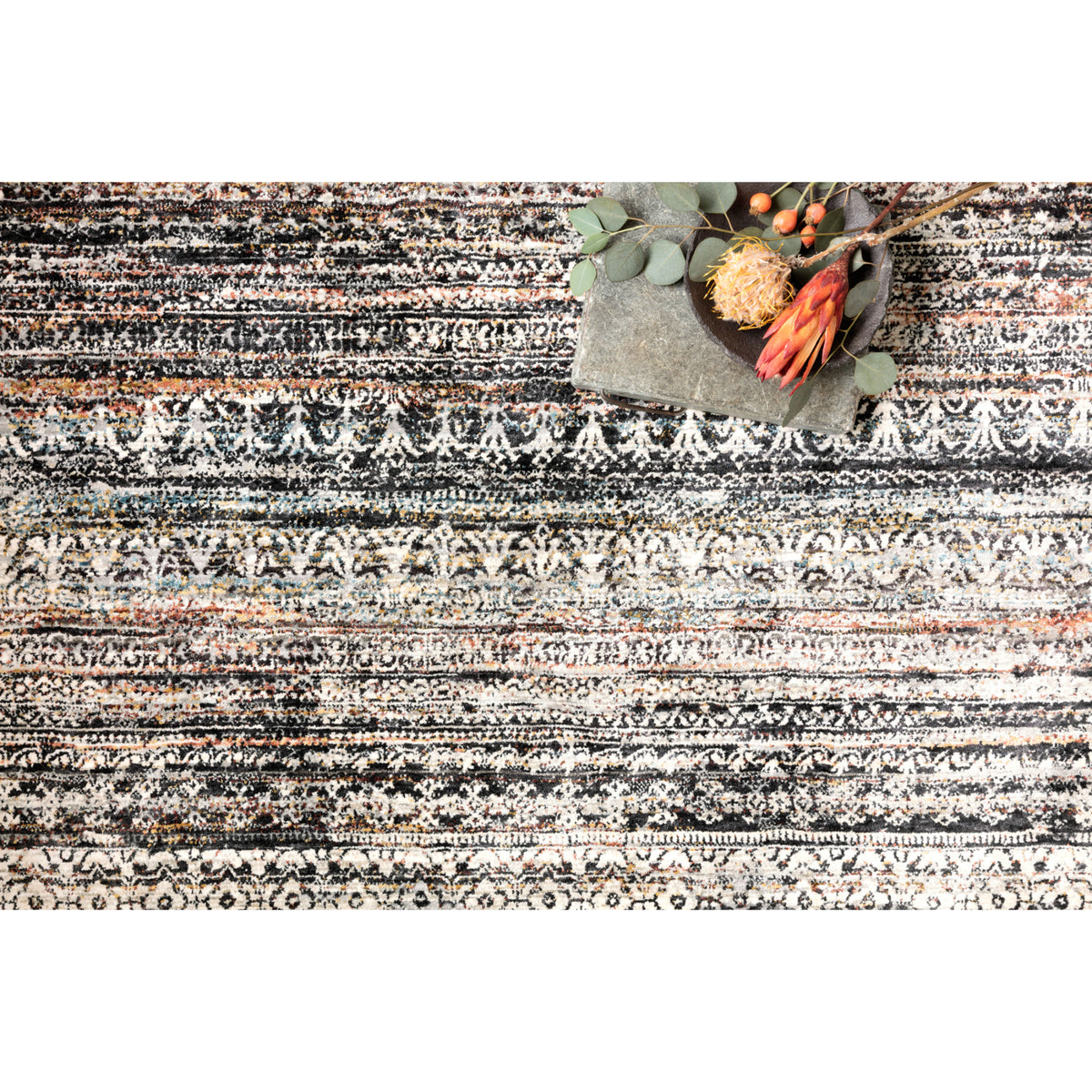 Loloi Theia Grey/Multi Rug by Loloi