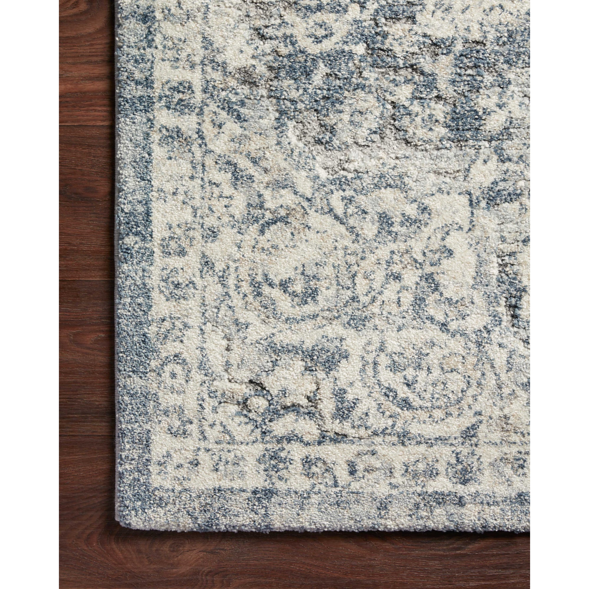 Loloi Theory Ivory/Blue Rug