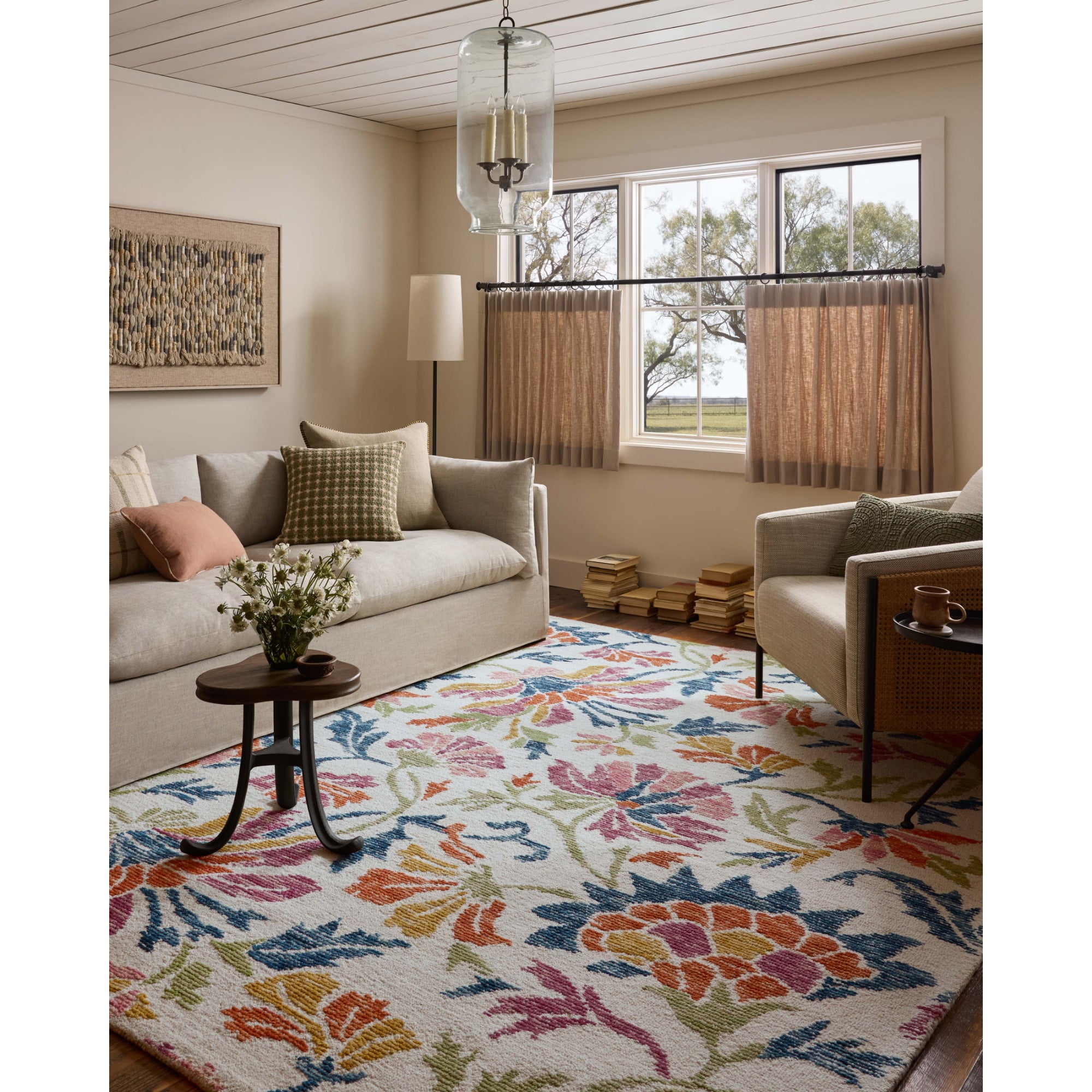 Loloi Tilly Ivory/Multi Rug