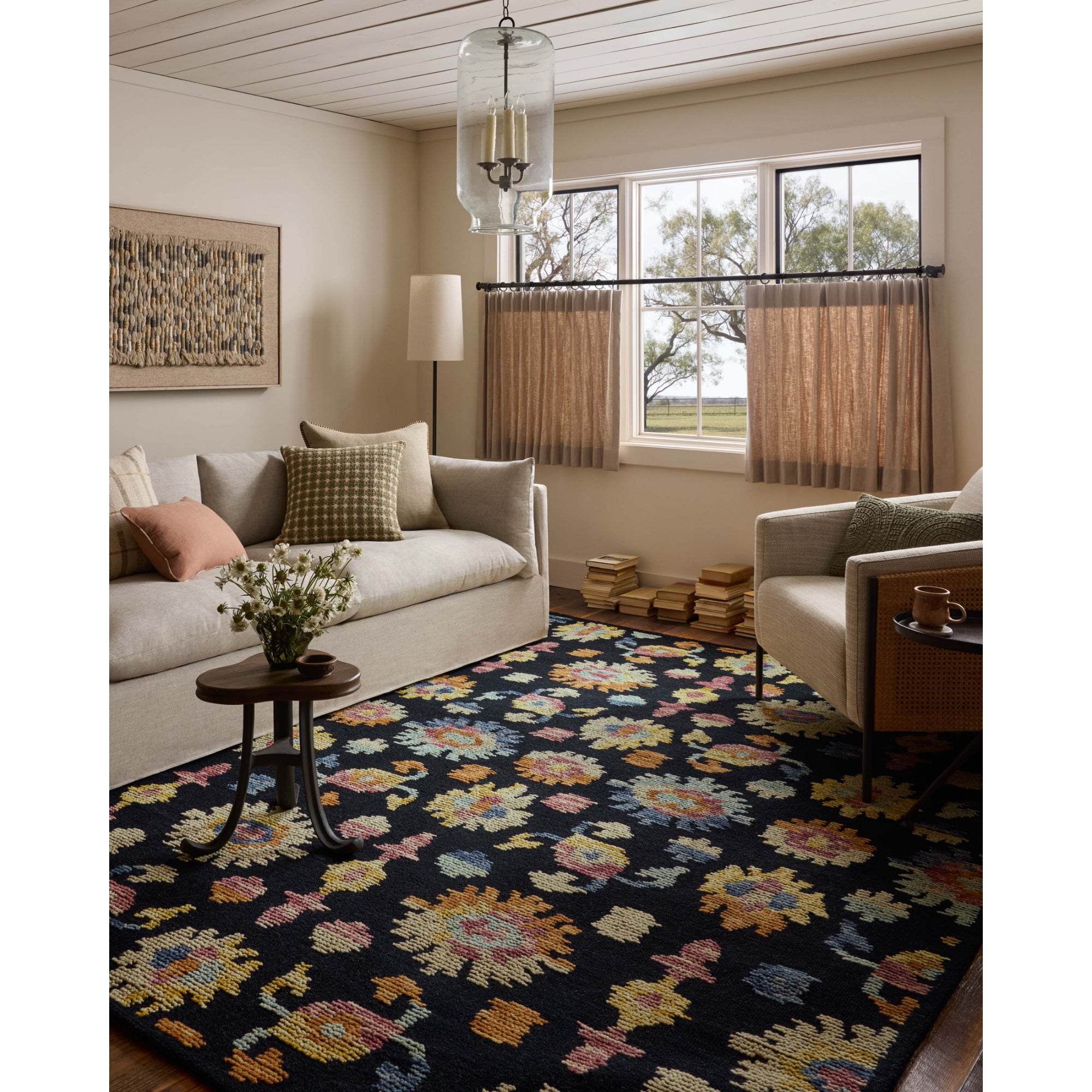 Loloi Tilly Midnight/Multi Rug