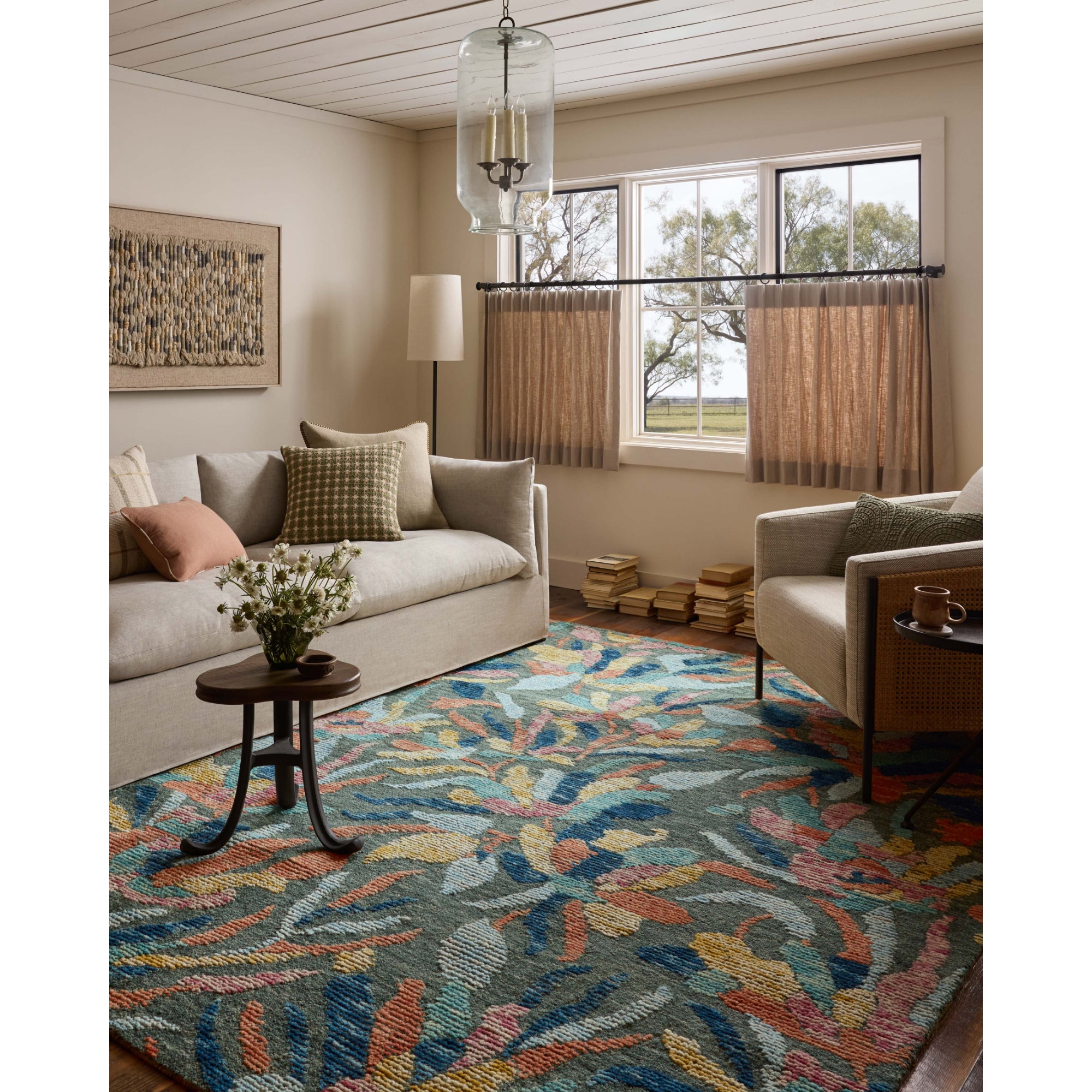 Loloi Tilly Green/Multi Rug