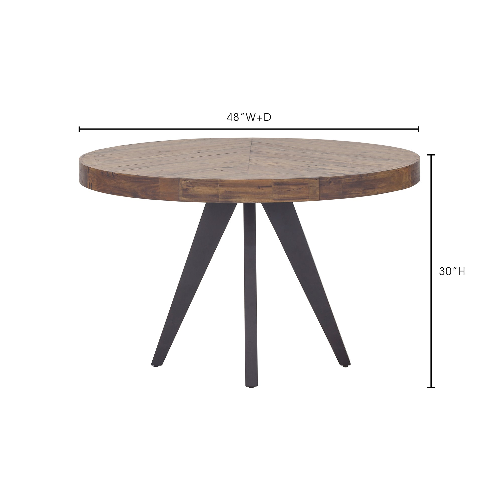 Parq Round Dining Table Dining Tables Moe's    Four Hands, Mid Century Modern Furniture, Old Bones Furniture Company, Old Bones Co, Modern Mid Century, Designer Furniture, Furniture Sale, Warehouse Furniture Sale, Parq Round Dining Table Sale, https://www.oldbonesco.com/
