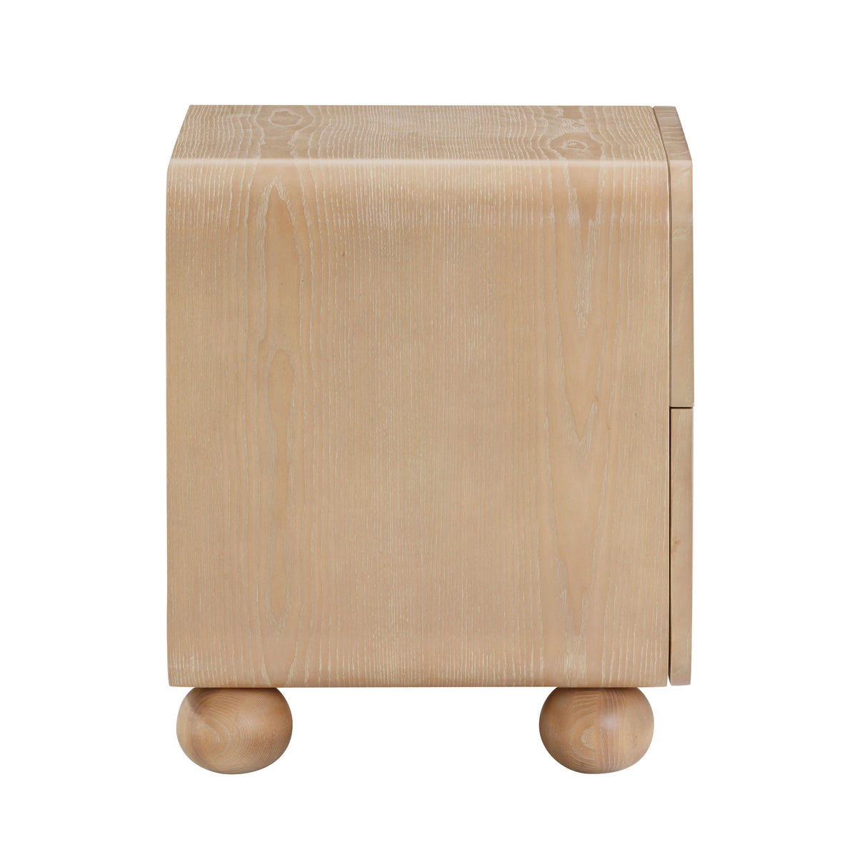 Moonrise Natural Ash Nightstand with Drawer