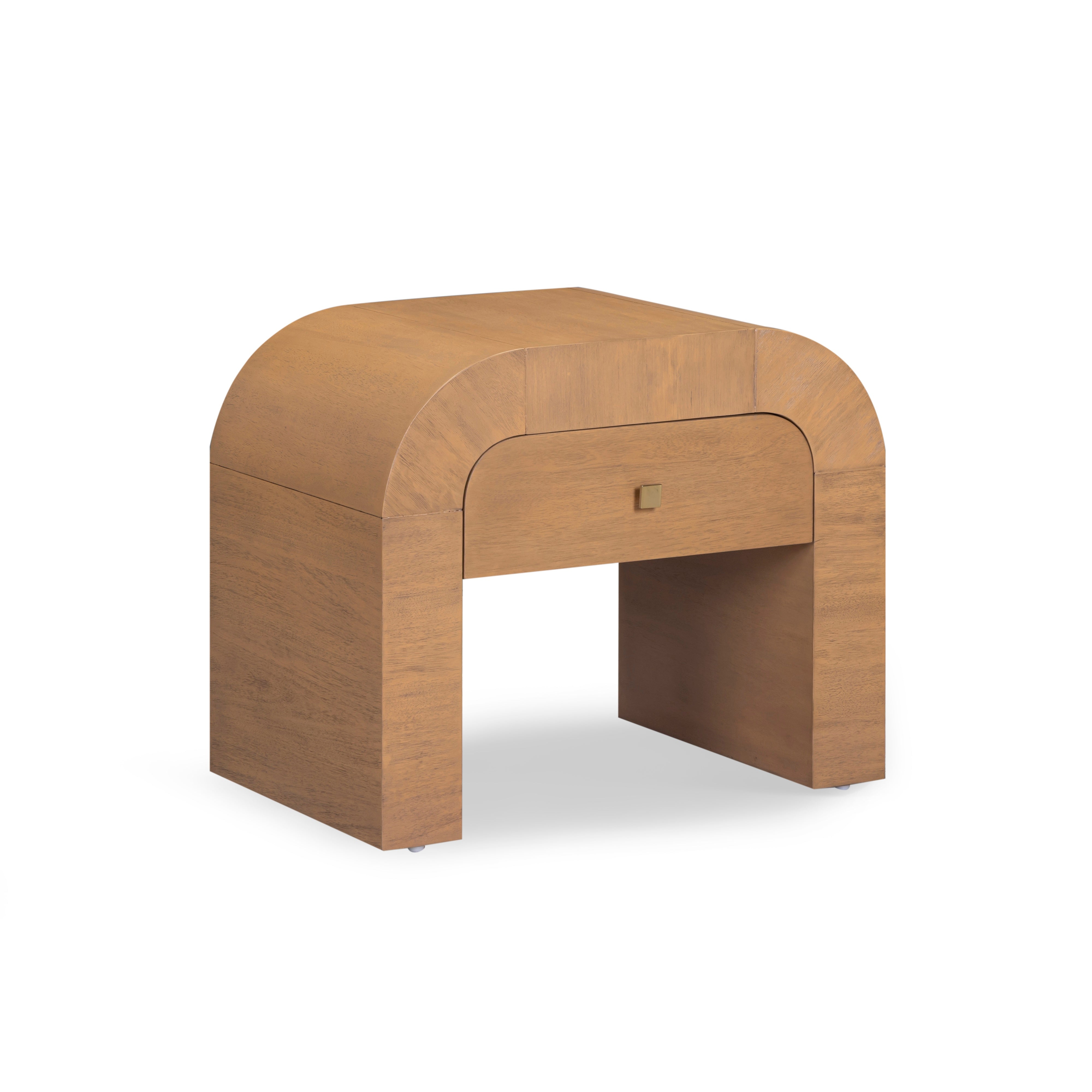 Hump 26" Arched Nightstand with Drawer