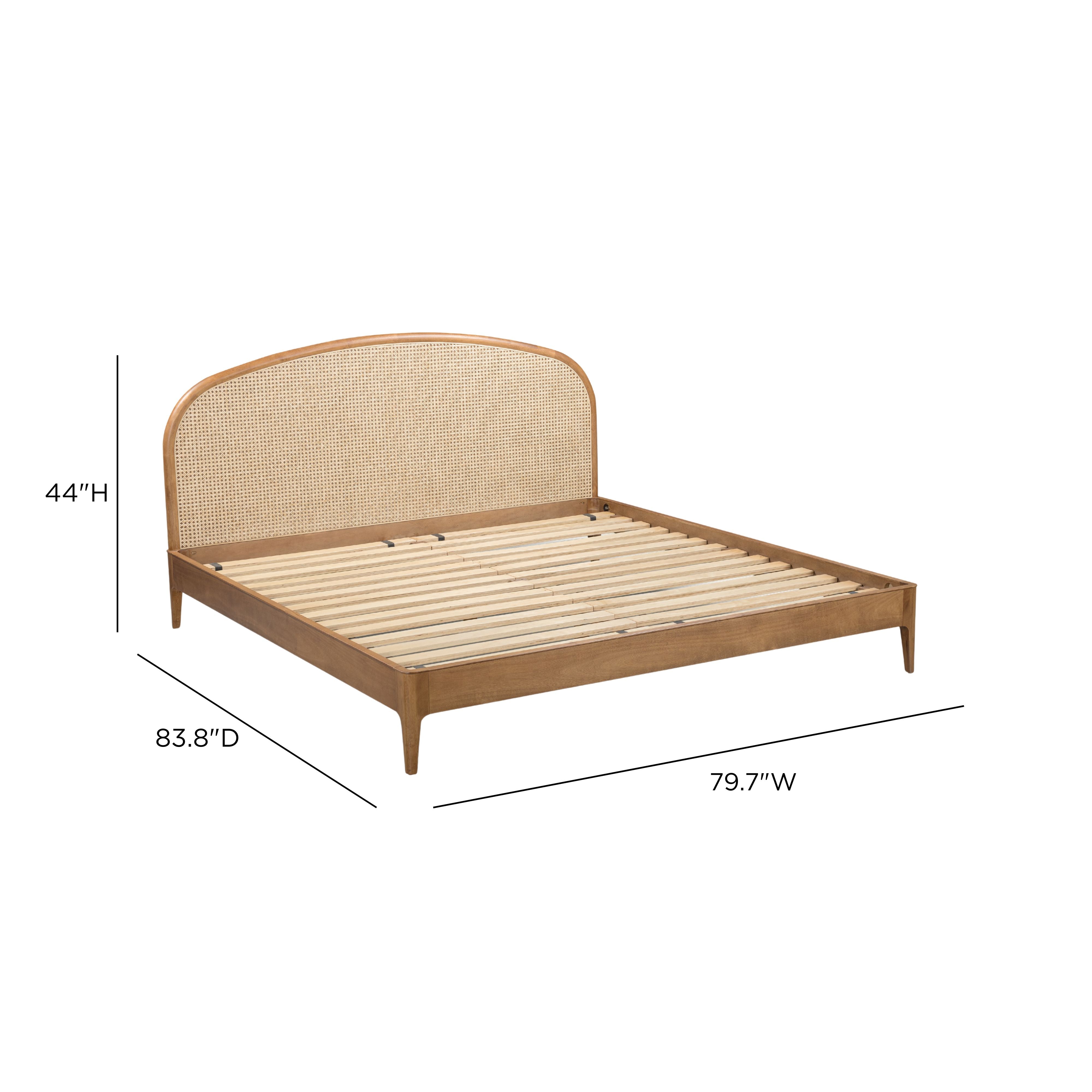 Mico Natural Rattan Bed