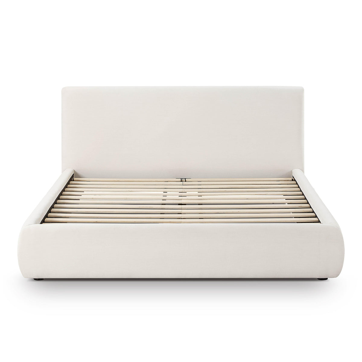 Isla Cream Upcycled Performance Linen Bed