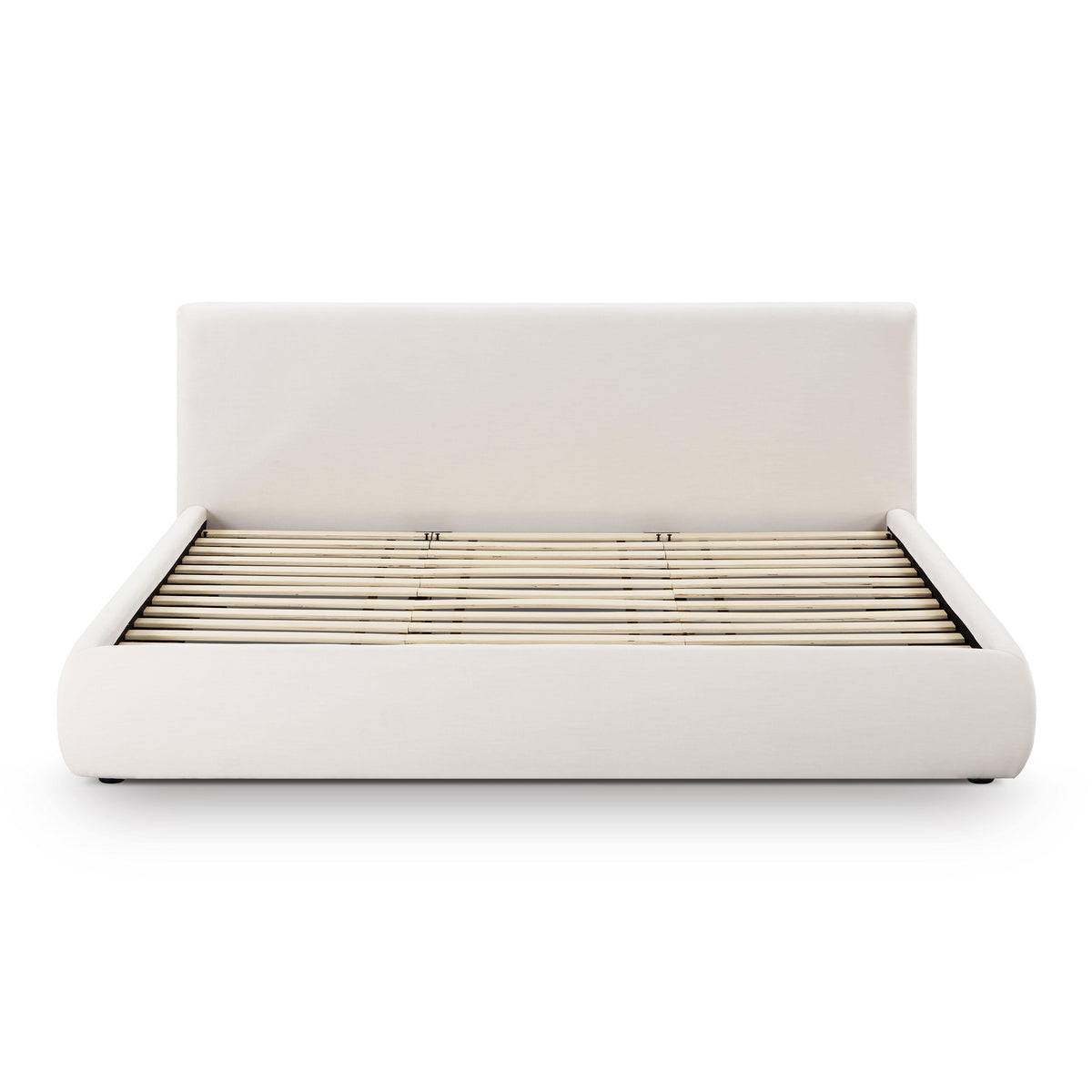 Isla Cream Upcycled Performance Linen Bed