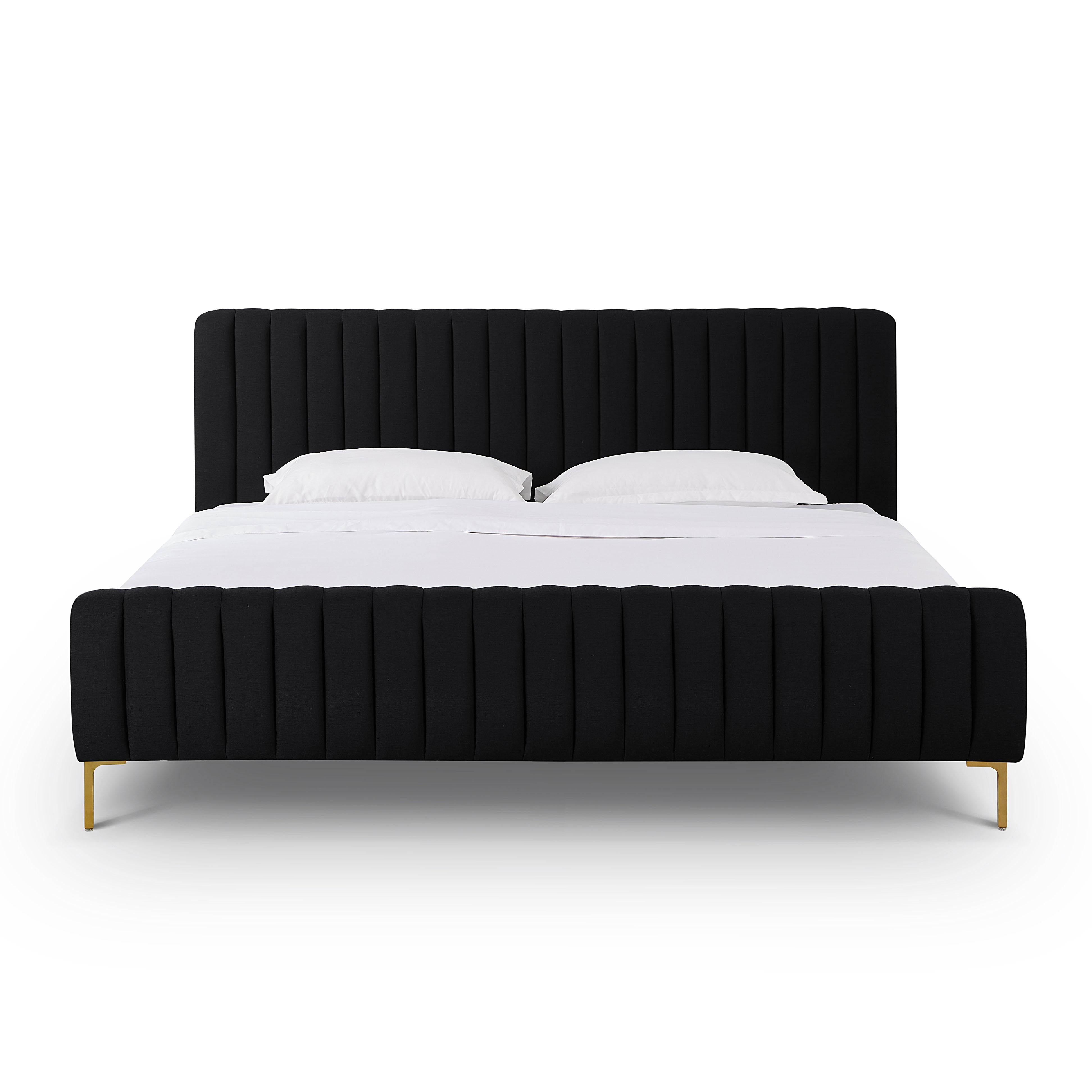 Angela Upcycled Performance Linen Bed