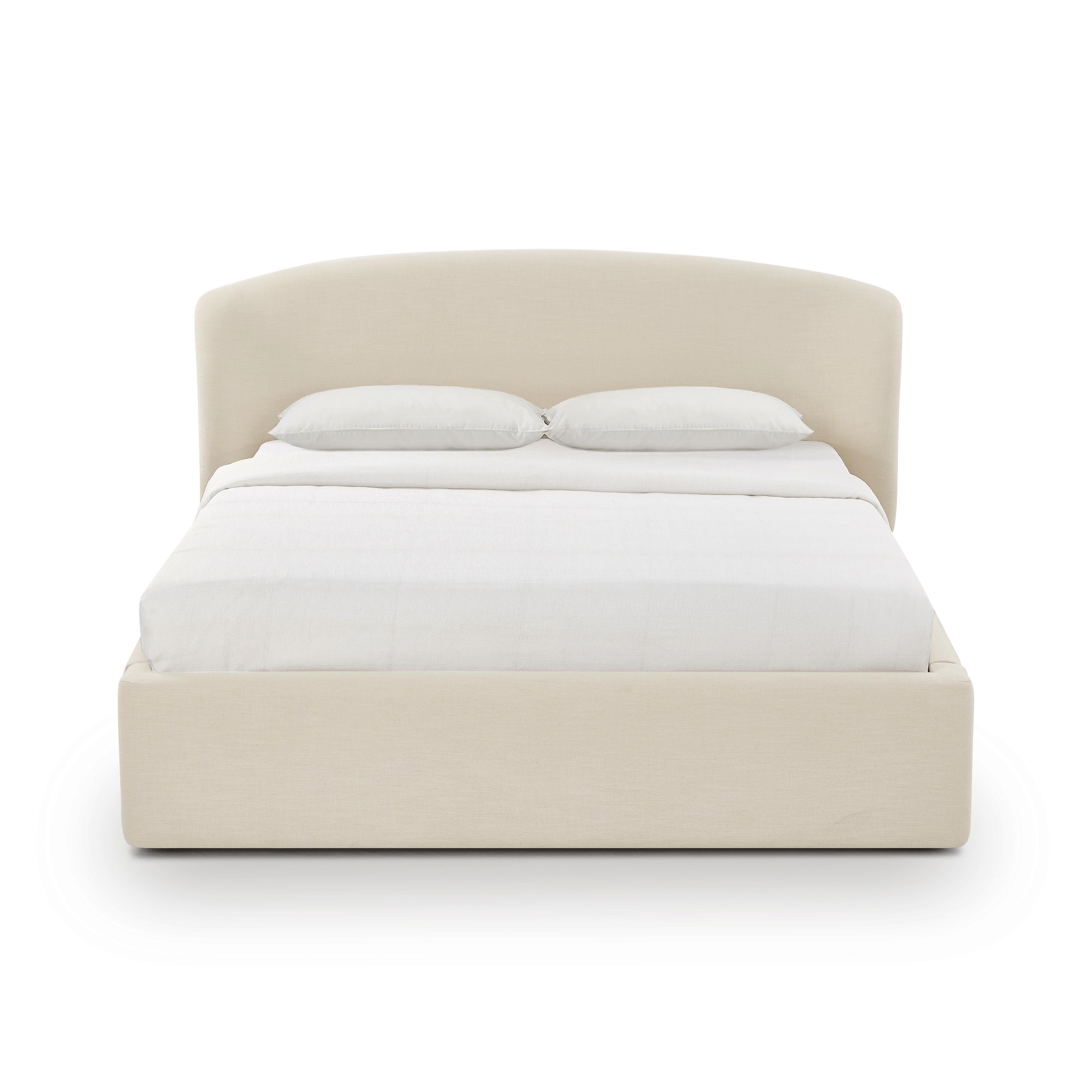 Corey Upcycled Performance Linen Storage Bed