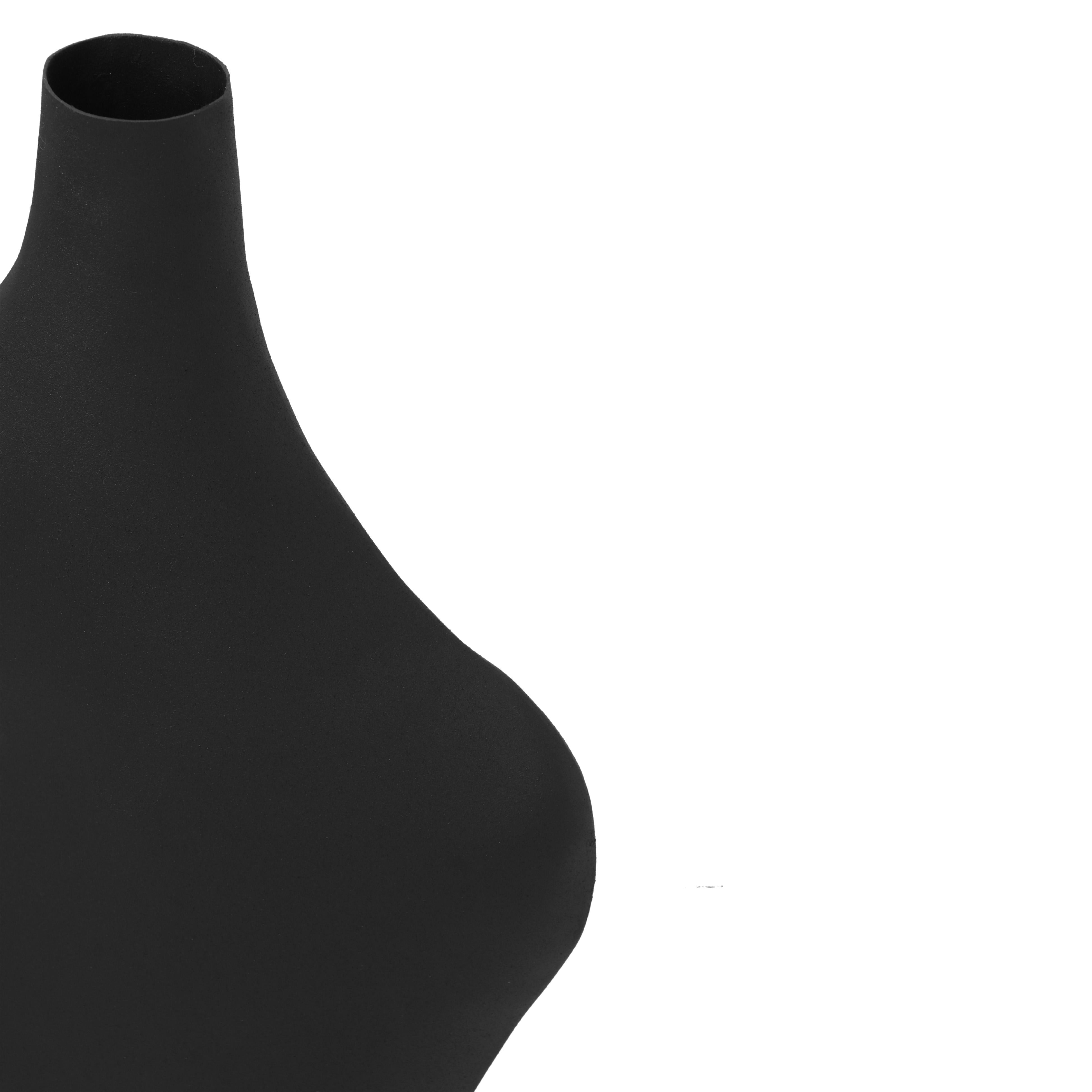 Tarri Black Steel Vase Vases TOV Furniture , Black Friday Sale TOV Furniture Furniture Sale, Old Bones Co, Mid Century Furniture Sale, Four Hands Furniture, Black Friday Sale Tarri Black Steel Vase,Gus Sale, Perigold Tarri Black Steel Vase Vases Black Friday Sale , Perigold Sale Tarri Black Steel Vase,Tarri Black Steel Vase Lulu and Georgia, Burke Decor Sale Tarri Black Steel Vase, www.oldbonesco.com
